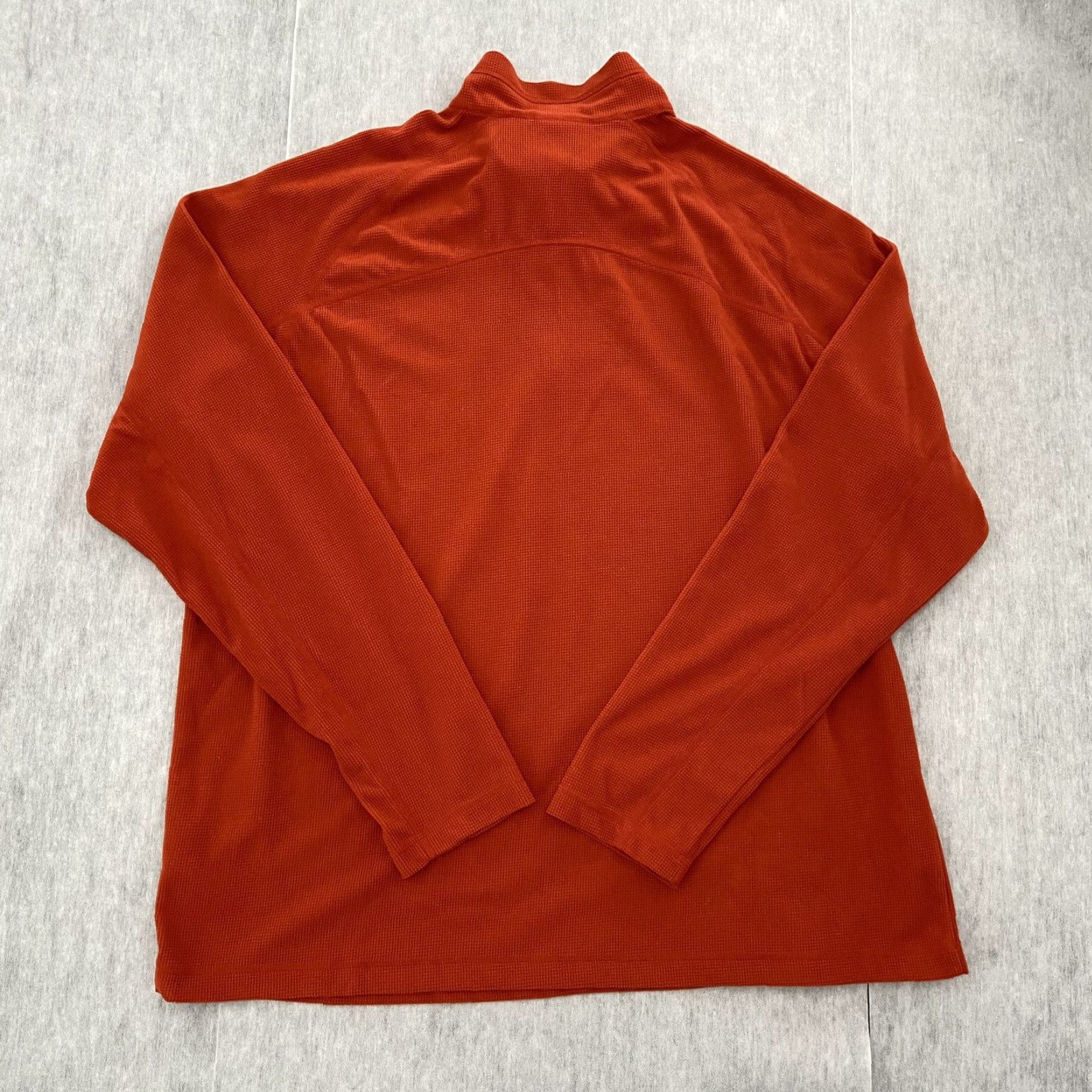 Nike VINTAGE Nike ACG Sweater Adult XL Orange Long Sleeve 1/4 Zip Pullover Mens XL Size US XL / EU 56 / 4 - 2 Thumbnail