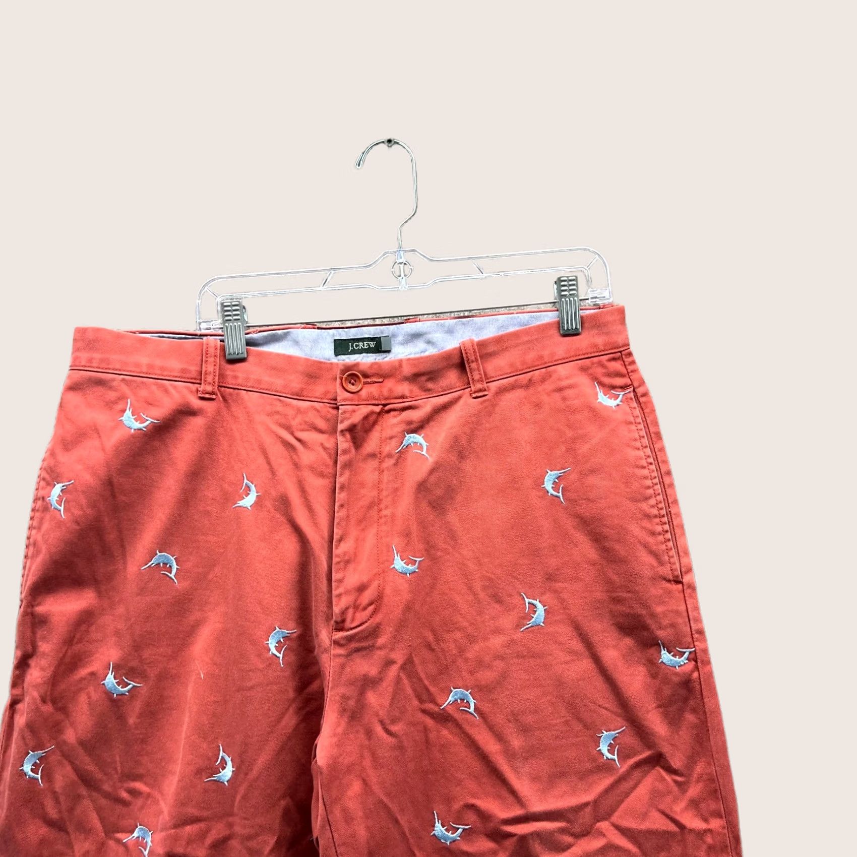 J.Crew J.CREW Pants Men 36x32 Orange Chino Pleated Cotton Casual Vintage? No (adjusted: Vintage: No) Size US 36 / EU 52 - 1 Thumbnail