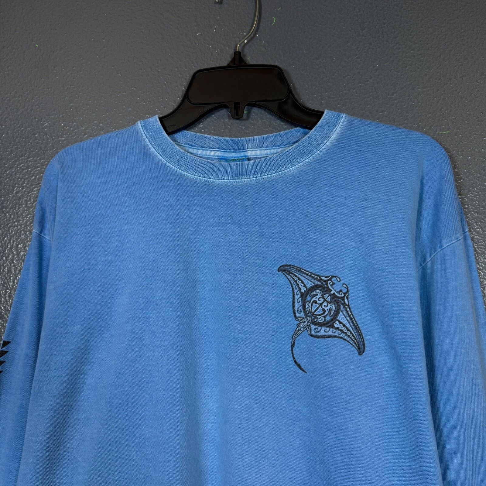 Other Crazy Shirts L man blue Hawaii tie-dye vintage t-shirt Size US L / EU 52-54 / 3 - 8 Thumbnail