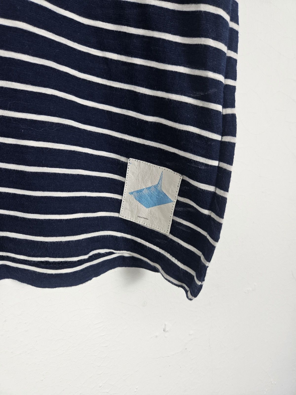 Undercover Undercover Undercoverism Underman stripe shirt Size US L / EU 52-54 / 3 - 4 Thumbnail