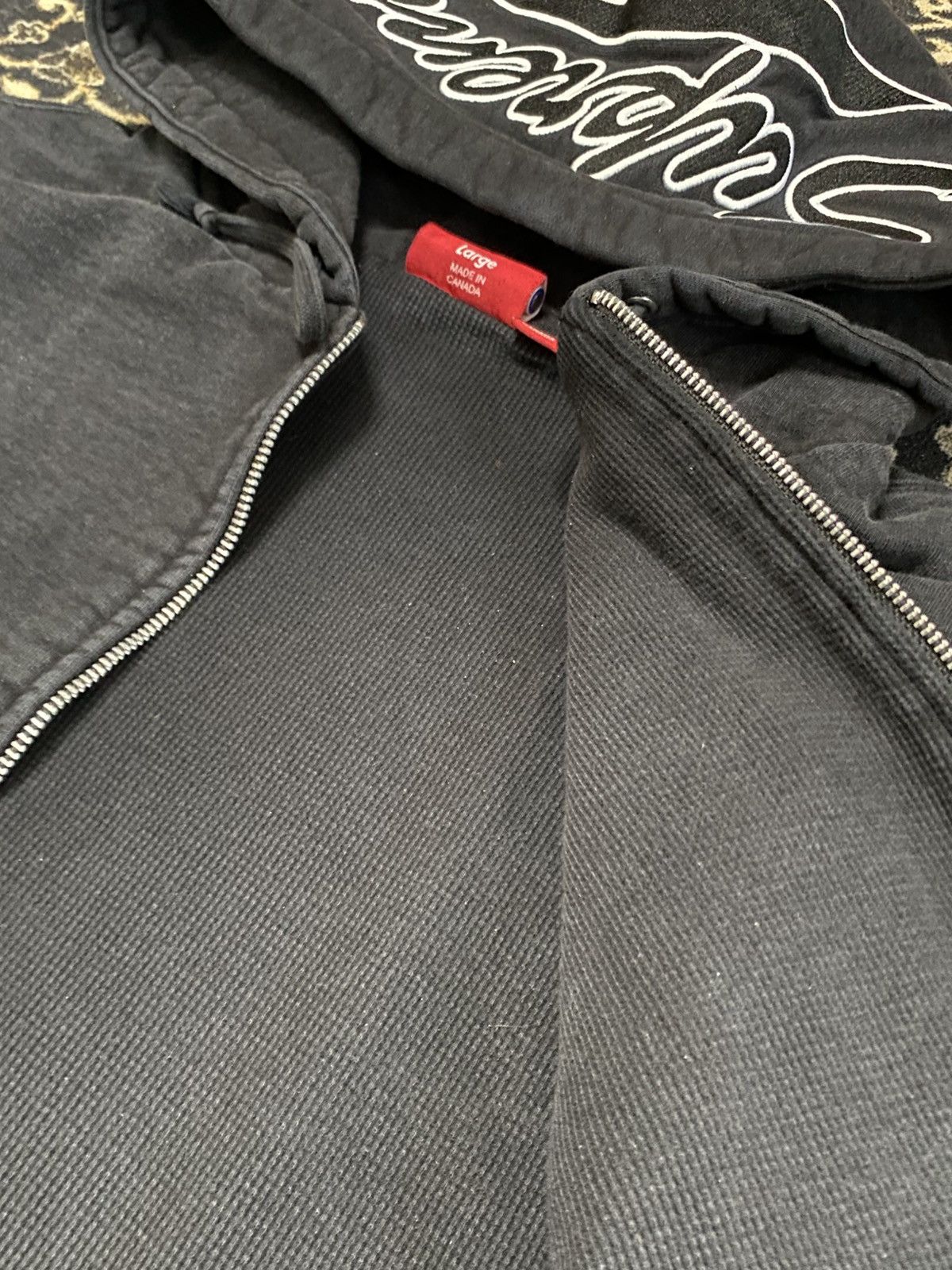 Supreme Supreme Thermal Zip Up Sweatshirt Size US L / EU 52-54 / 3 - 4 Thumbnail