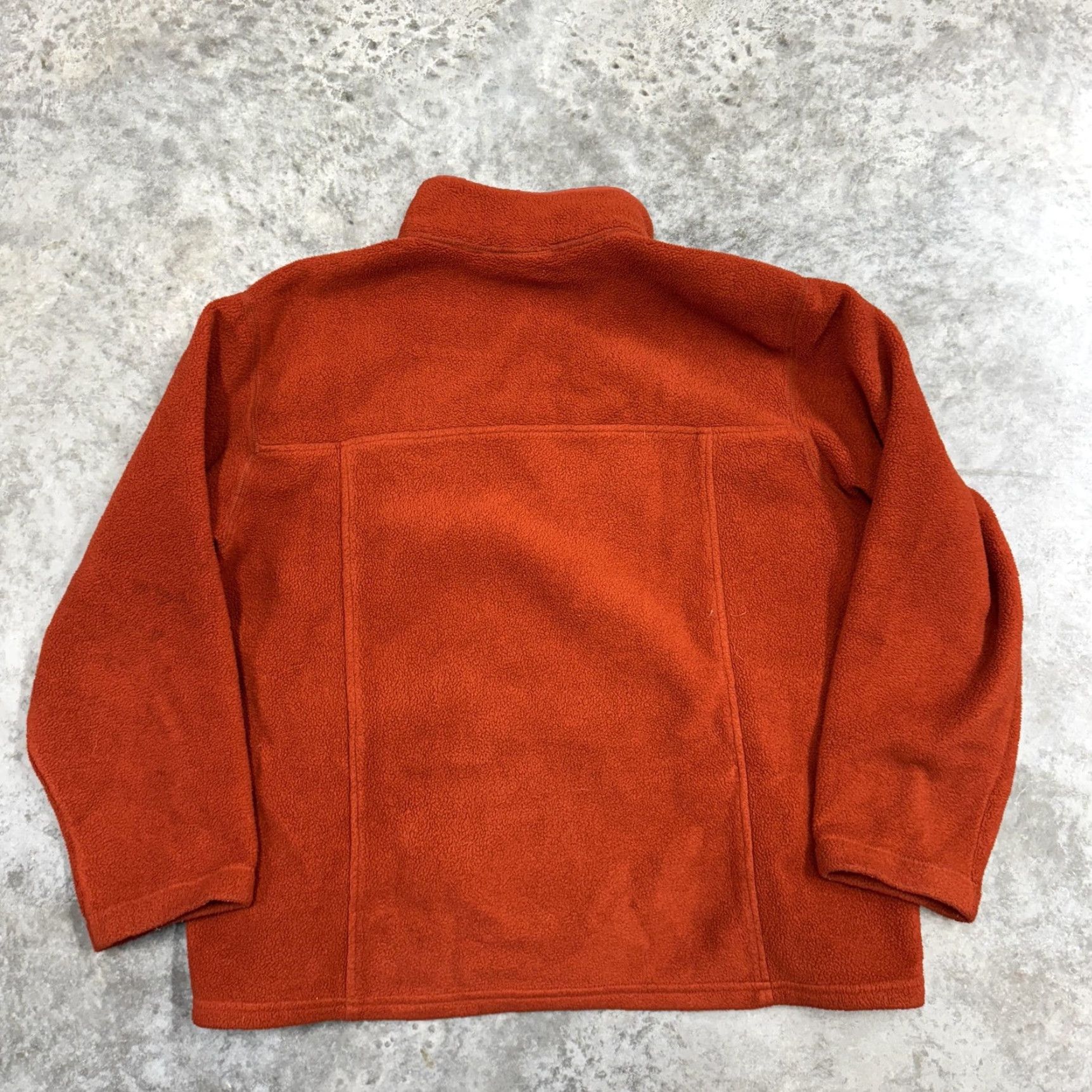 Vintage VINTAGE L.L. Bean Jacket Mens XL Orange Fleece Anorak Snap Pockets Zipper Pullover Size US XL / EU 56 / 4 - 6 Thumbnail