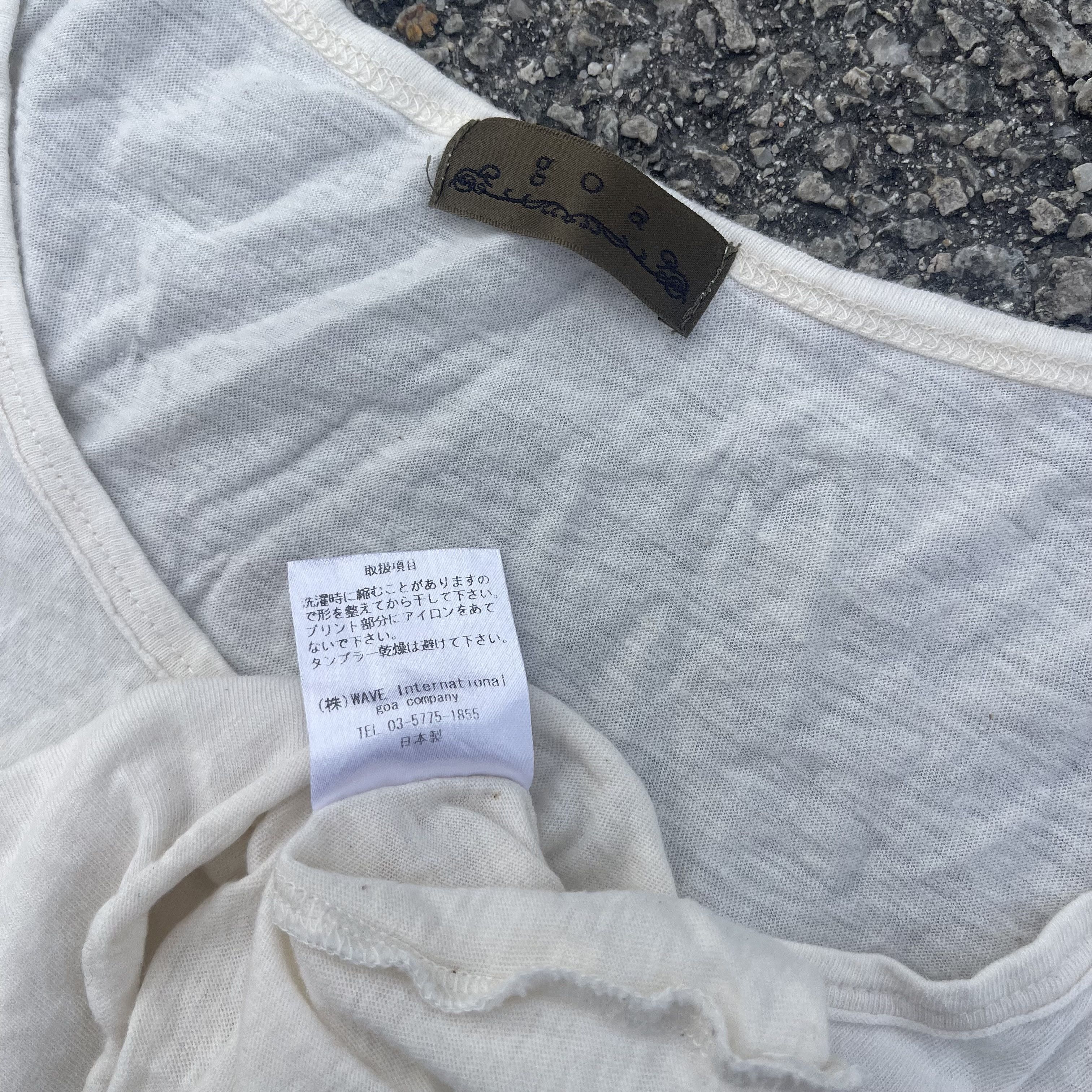 GOA Goa White T Shirt Size US S / EU 44-46 / 1 - 8 Thumbnail