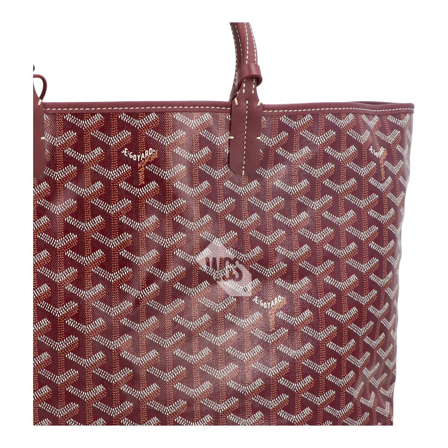 Goyard Goyard Saint Louis Tote PM Bordeaux Burgundy Size ONE SIZE - 3 Thumbnail