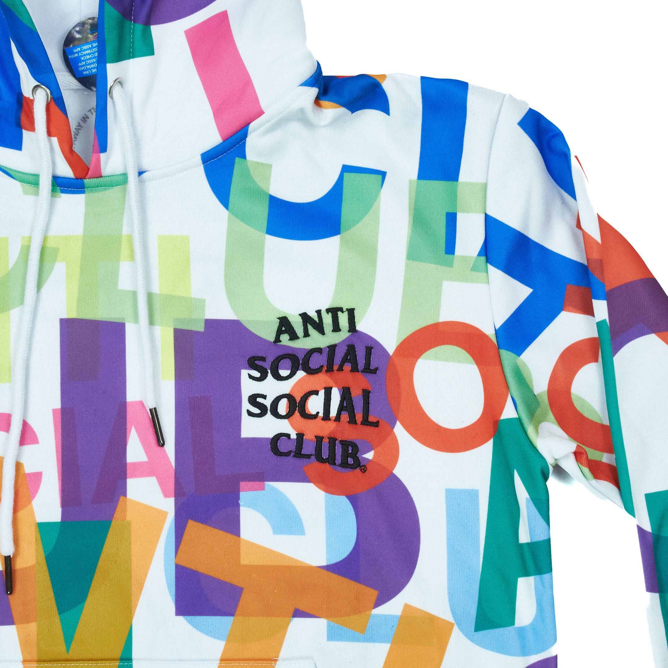 Anti Social Social Club Headrush All Over Hoodie Size US M / EU 48-50 / 2 - 2 Thumbnail