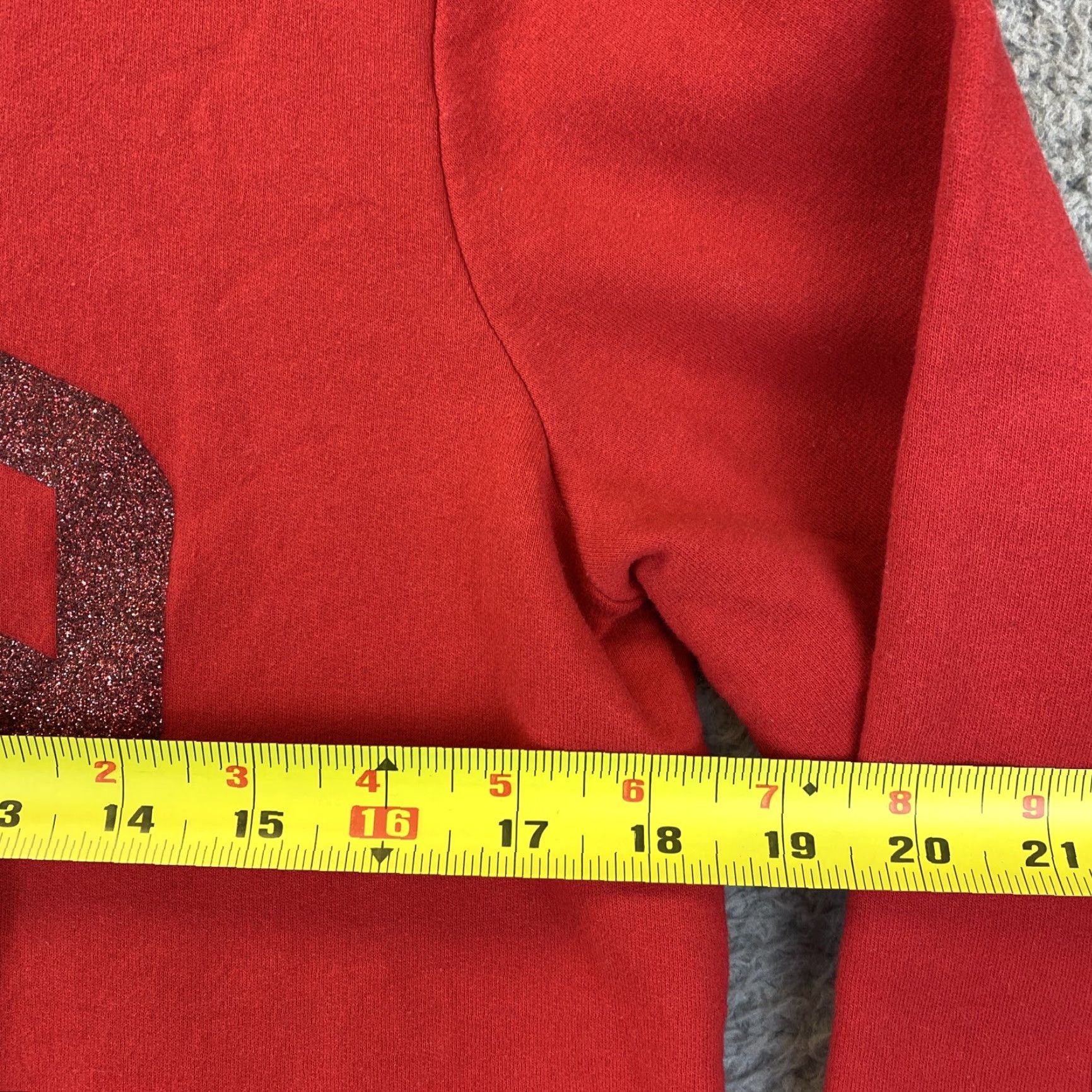 Gap Gap Women’s Logo Sweatshirt Size M Long Sleeve Crew Neck Pullover Red 67-33 Size M / US 6-8 / IT 42-44 - 3 Thumbnail