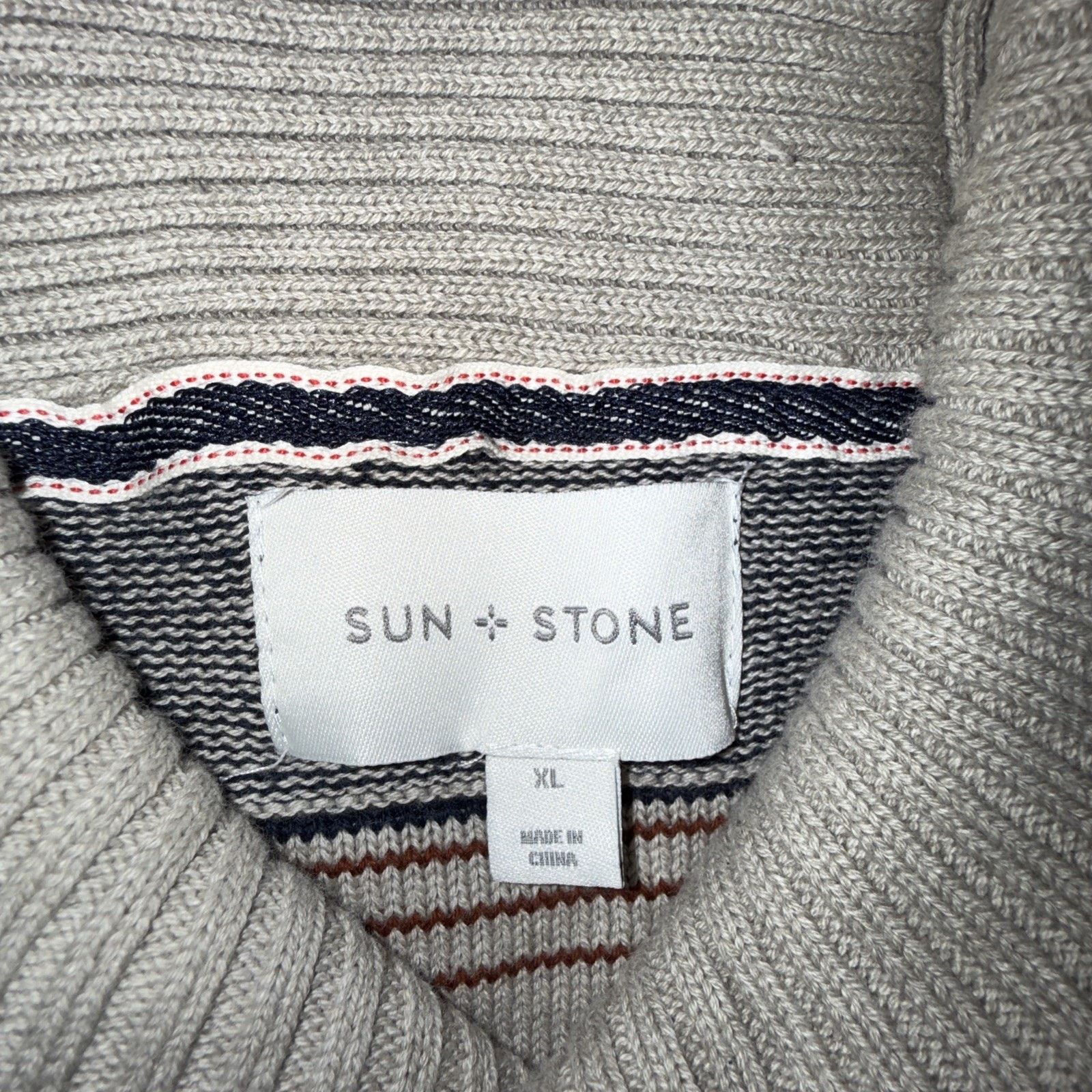 Other Sun + Stone Sweater multi color XL Preppy Cabin Core Ski EUC Size US XL / EU 56 / 4 - 4 Thumbnail
