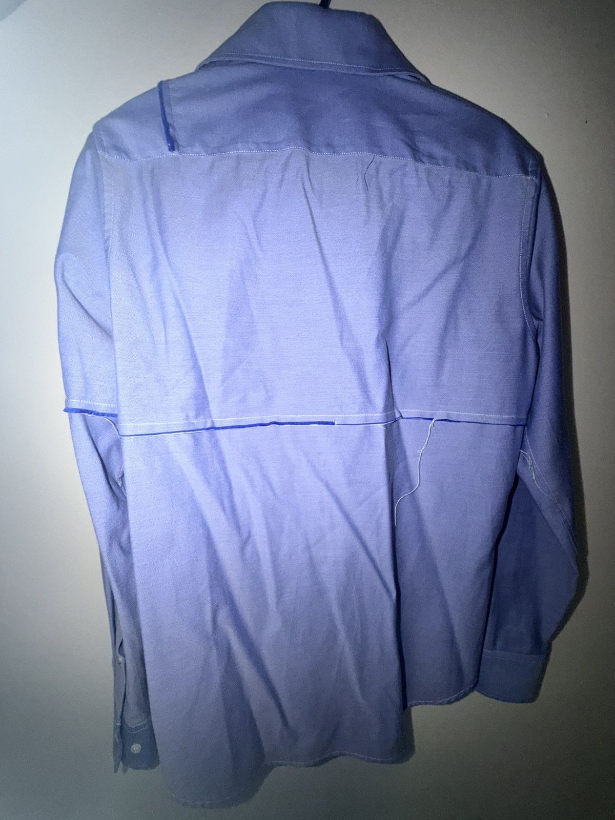 Marni Blue Distressed Marni Button Up Size US L / EU 52-54 / 3 - 2 Thumbnail