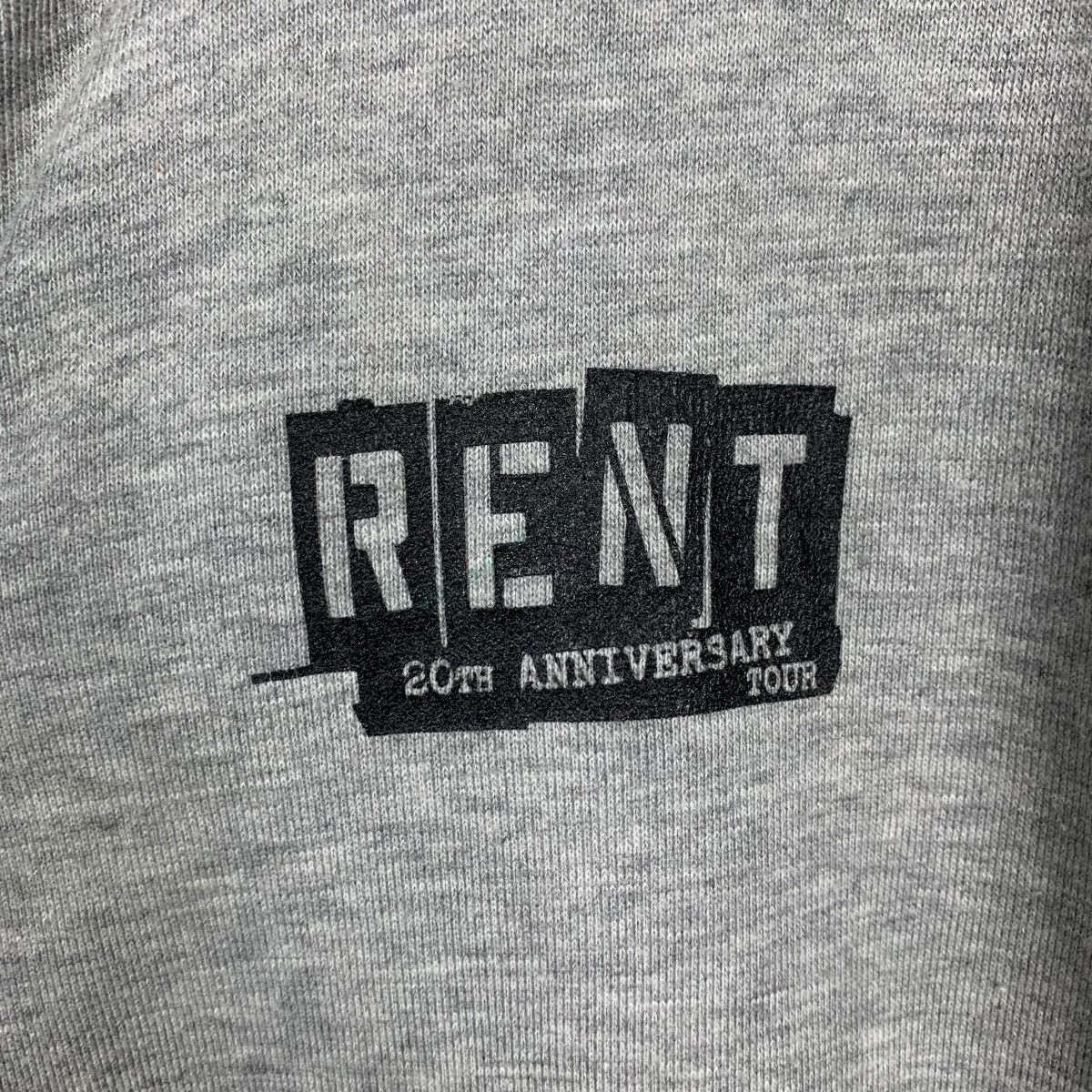 Vintage RENT 20th Anniversary Tour No Day But Today Hoodie #1785-C79 Size US M / EU 48-50 / 2 - 3 Thumbnail