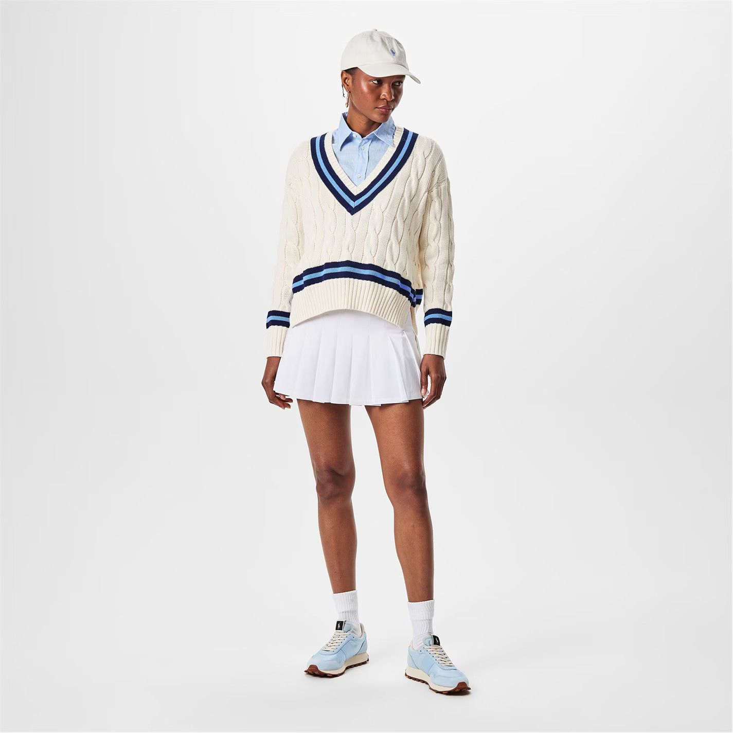 Polo Ralph Lauren o1g2r1mq0825 Cricket Sweater in Multicolor Size M / US 6-8 / IT 42-44 - 5 Thumbnail