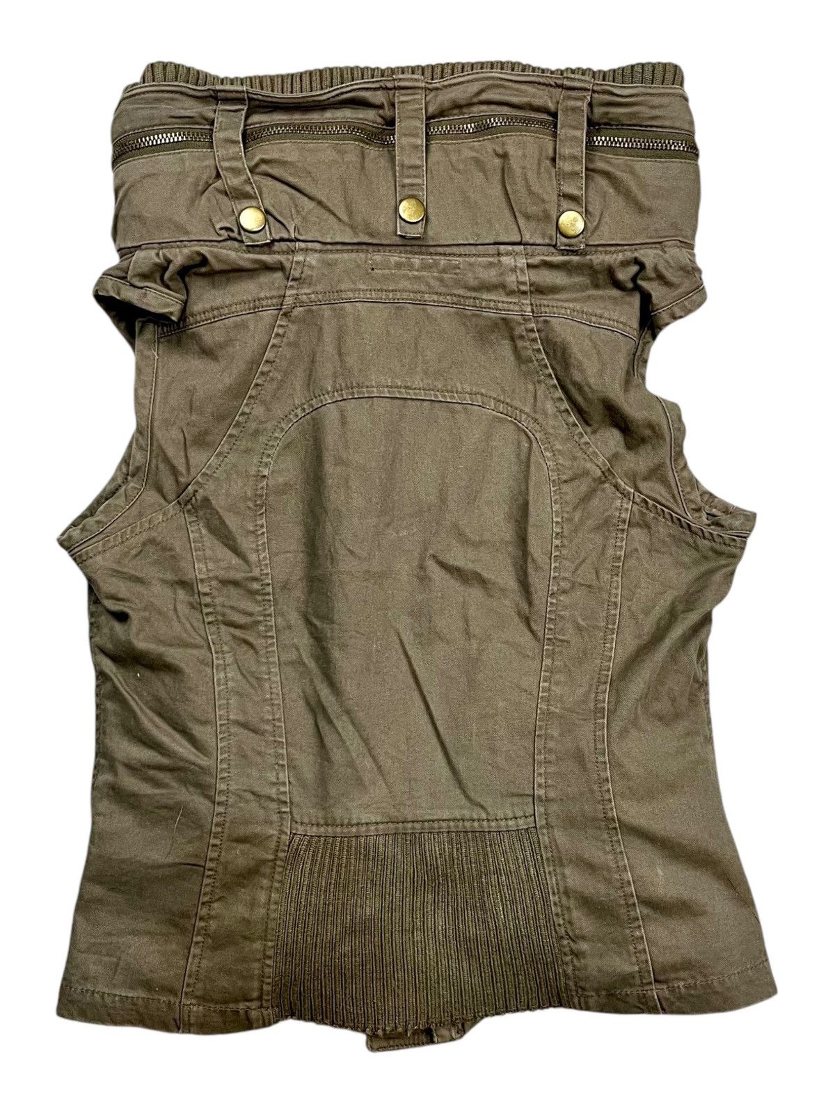 If Six Was Nine 2000s Ingni - Apocalypse Cyber Vest Size US M / EU 48-50 / 2 - 3 Thumbnail