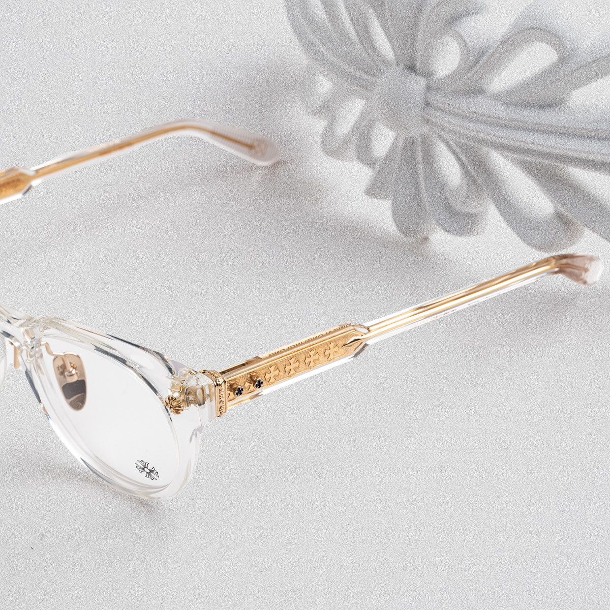 Chrome Hearts CHROME HEARTS DINGALONGLINGLONG CRYSTAL GLASSES Size ONE SIZE - 3 Thumbnail