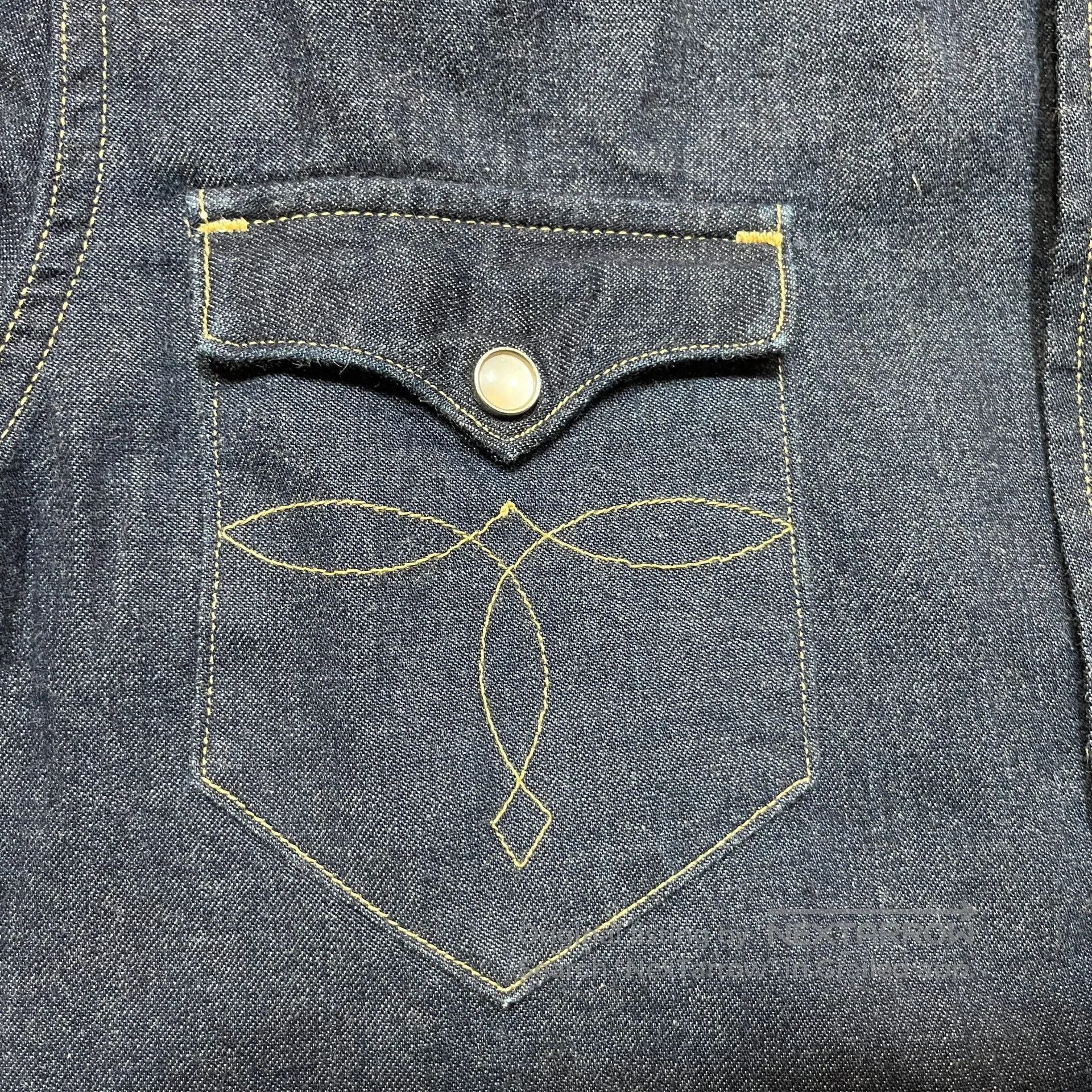 RRL Ralph Lauren rrl denim long sleeve shirt by ralph lauren. Size US S / EU 44-46 / 1 - 5 Thumbnail