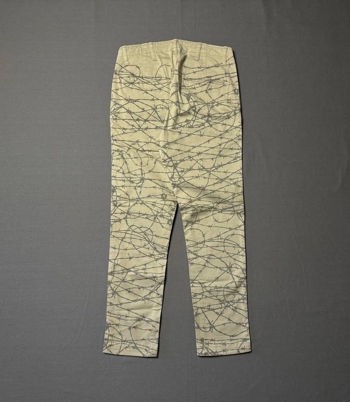 Hysteric Glamour Hysteric Glamour Barbed Wire Chino Pants Size US 29 - 2 Thumbnail