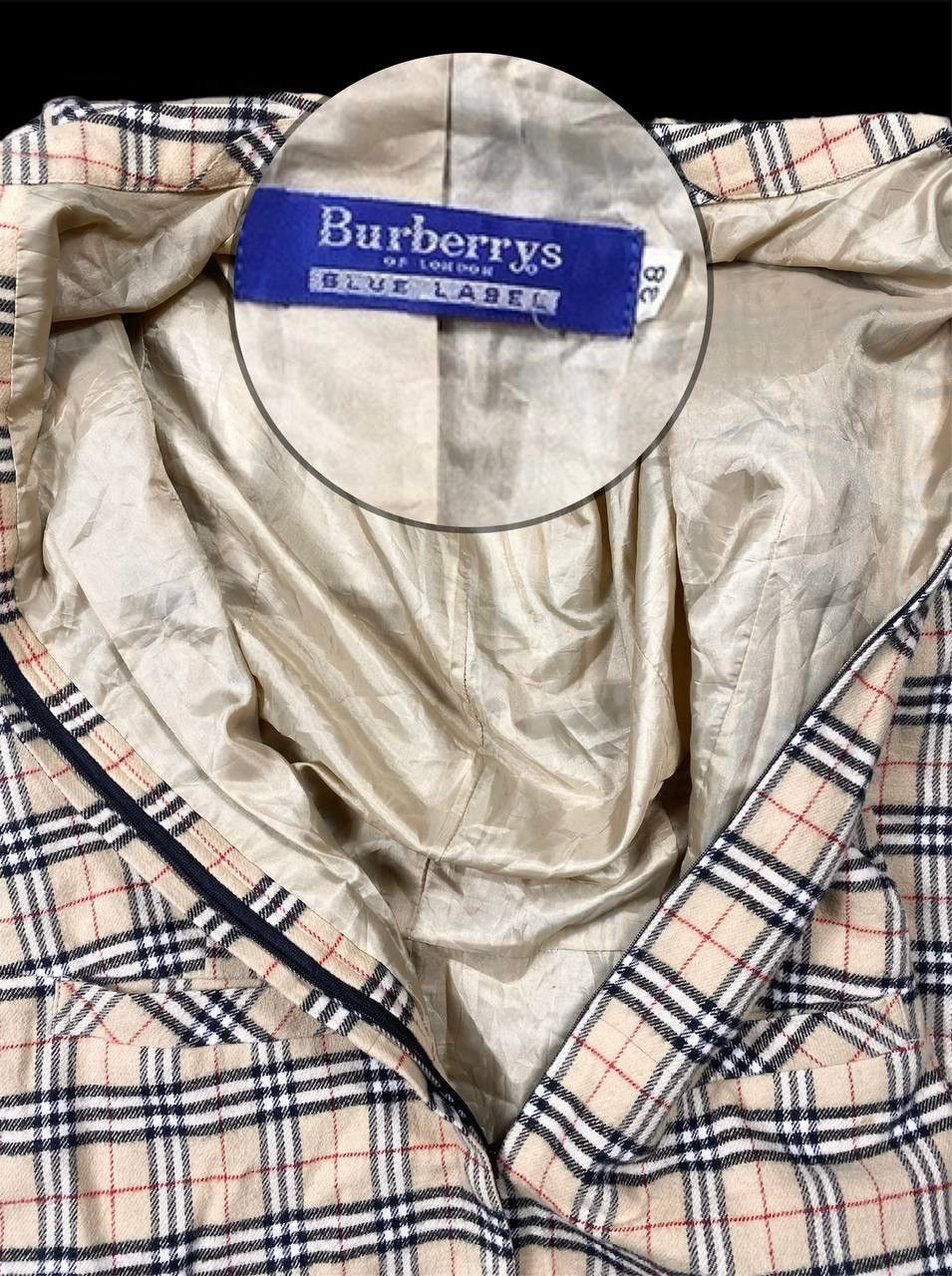 Burberry × Burberry Prorsum Burberrys Blue Label Nova Check Dress Size S / US 4 / IT 40 - 8 Thumbnail