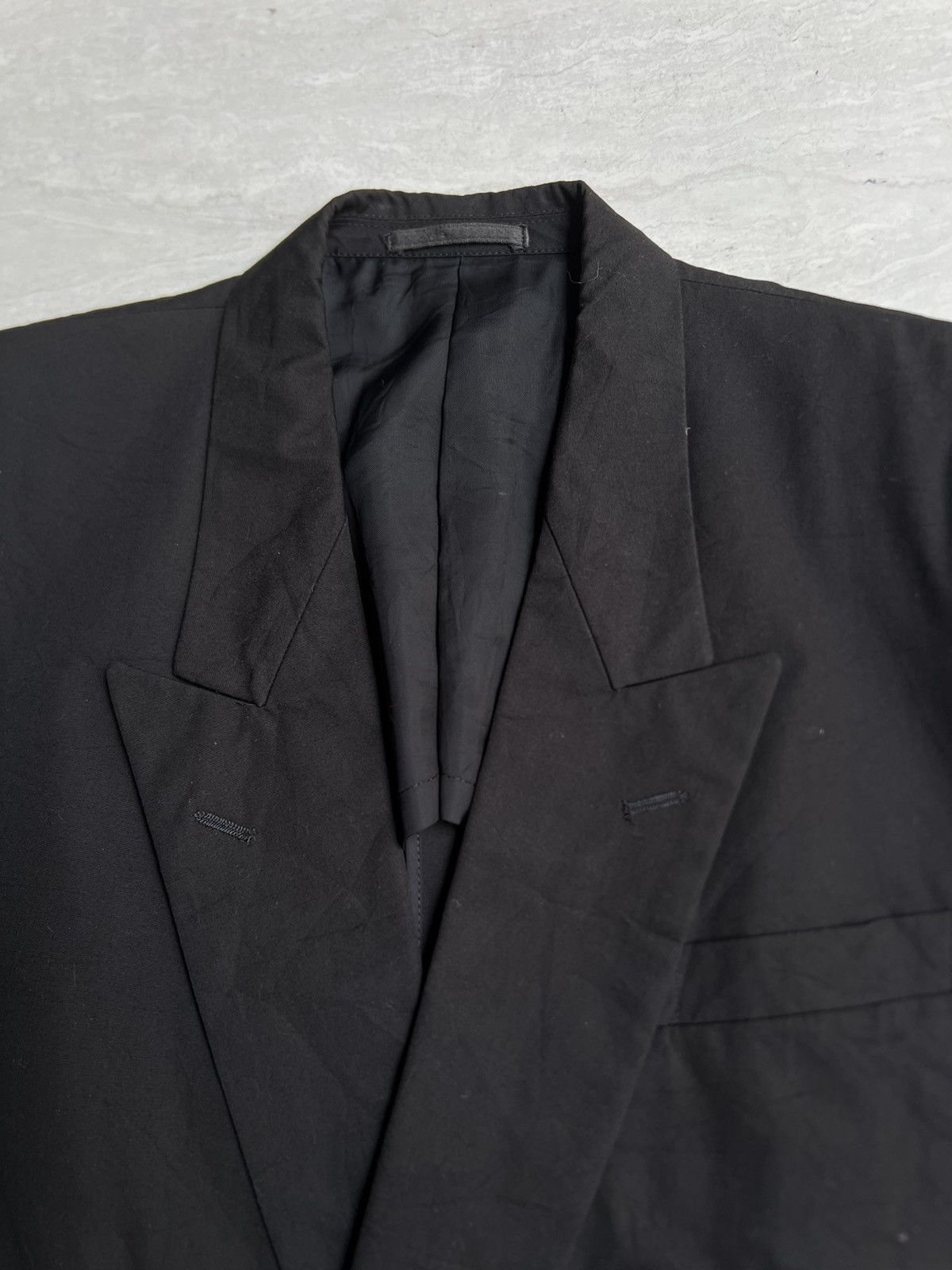 Comme des Garcons Comme Des Garcons Homme Black Suit Blazers Size 54L - 9 Thumbnail
