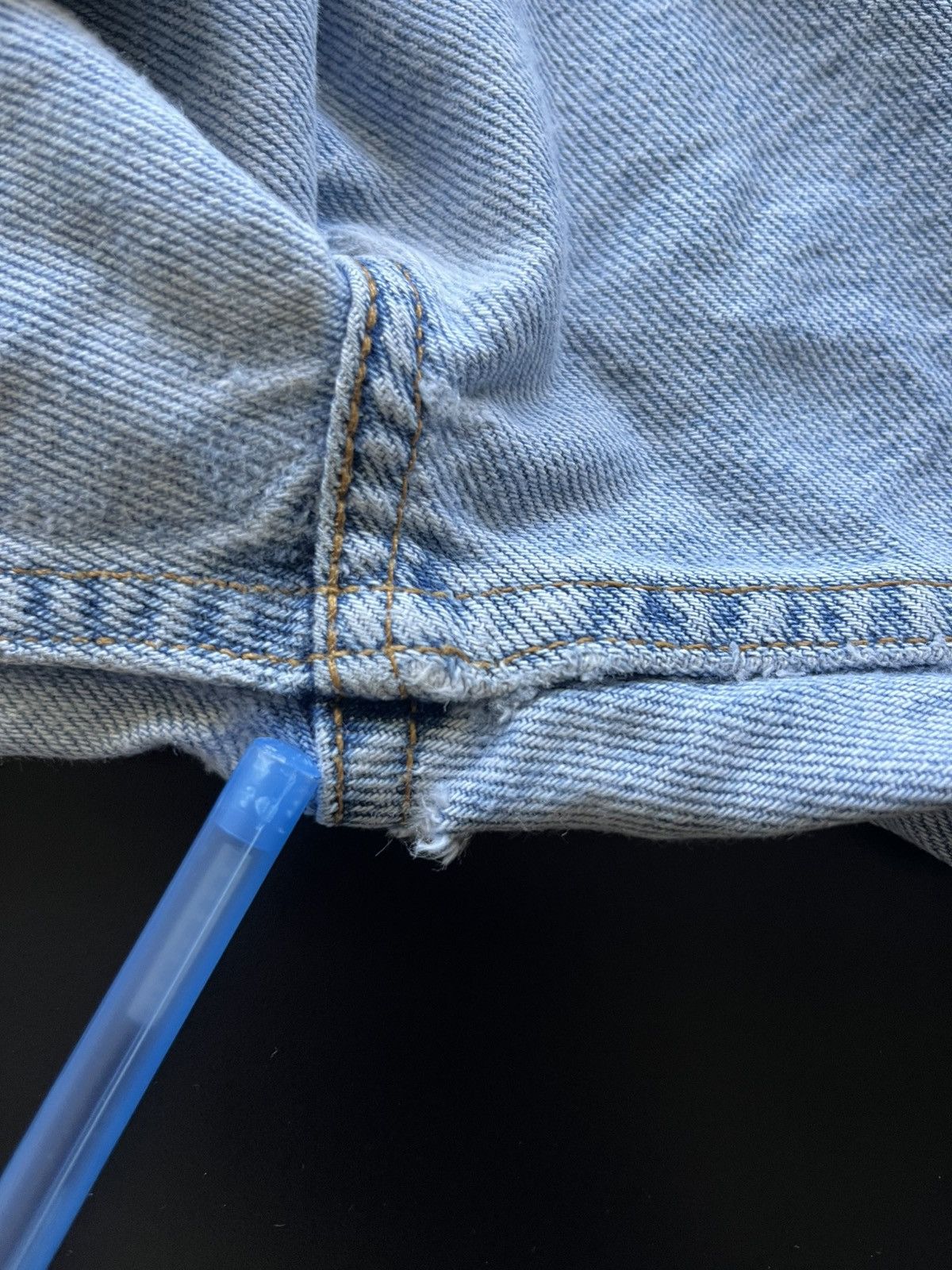 Levi's × Vintage Vintage Levi’s 560 orange tab made in USA jeans Size US 34 / EU 50 - 4 Thumbnail