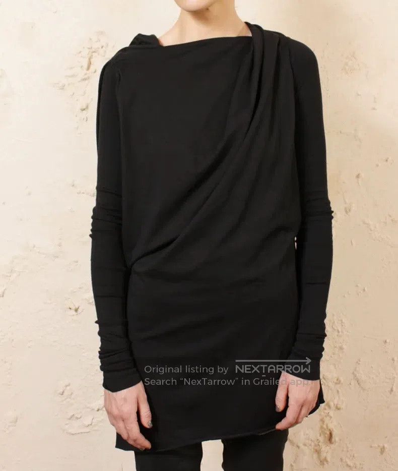 Rick Owens RICK OWENS Layered long-sleeve underlayer Size S / US 4 / IT 40 - 1 Thumbnail