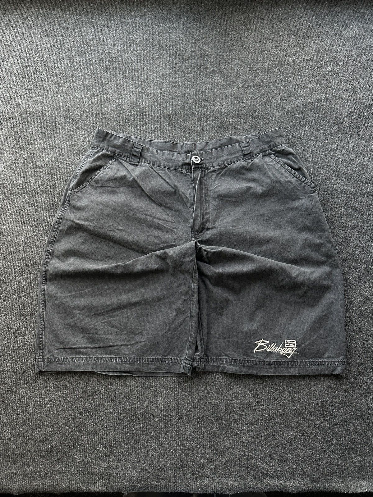 Billabong MADE IN USA🚨RARE BILLABONG BIG LOGO SWIM SHORTS Y2K SURF Size US 33 - 1 Thumbnail