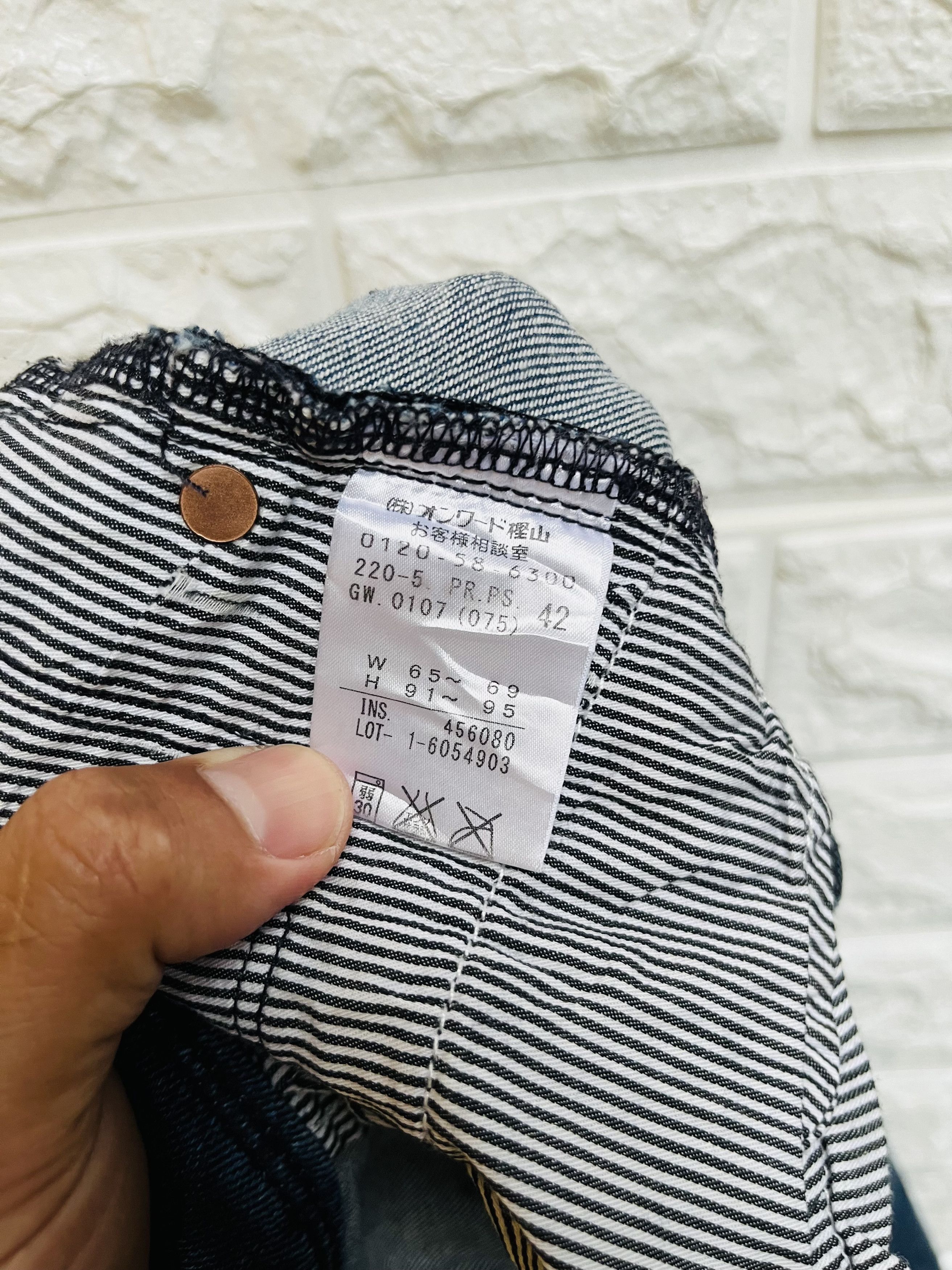 Paul Smith × Vintage Vintage Paul Smith Distressed Designer Fashion Style Size US 32 / EU 48 - 13 Thumbnail