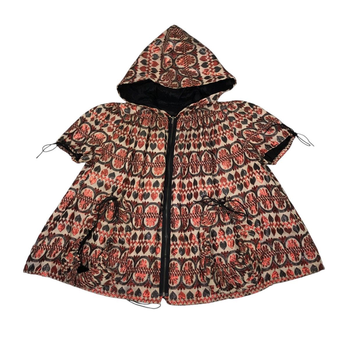 Anna Sui 🔥QUILTED TWEED JACKET DESIGN HOODIE ANNA SUI Size M / US 6-8 / IT 42-44 - 1 Thumbnail