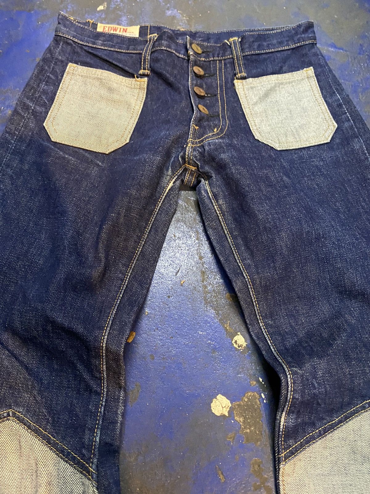 Hysteric Glamour Flare jeans vintage 70s Edwin tone colour bust pants Boot Size US 28 / EU 44 - 4 Thumbnail