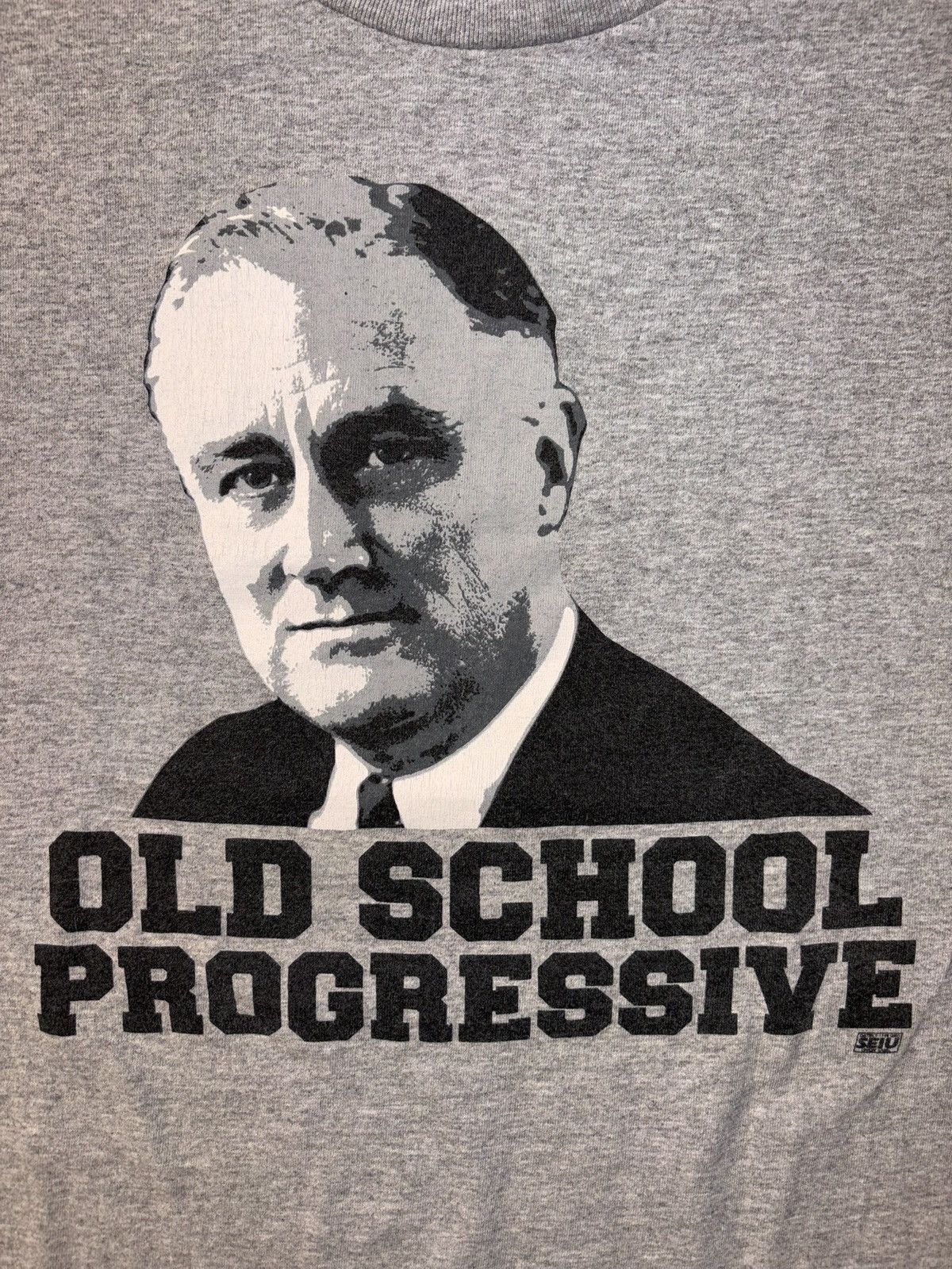 Vintage President Franklin Roosevelt Old School Progressive 90’s USA Size US M / EU 48-50 / 2 - 2 Thumbnail