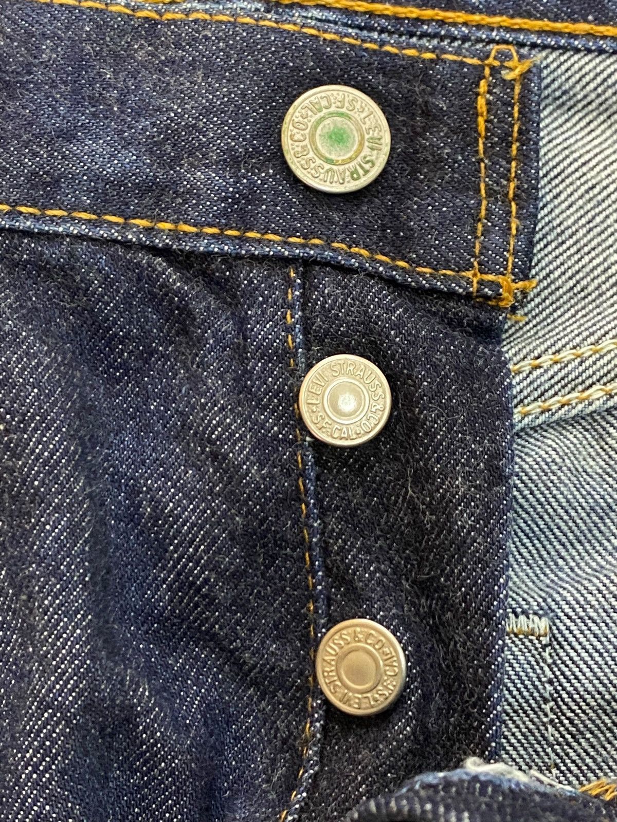 Levi's Vintage Clothing Vintage Japan Levis501 Y2K Blue Wash Distressed Loose Jeans Size US 31 - 9 Thumbnail