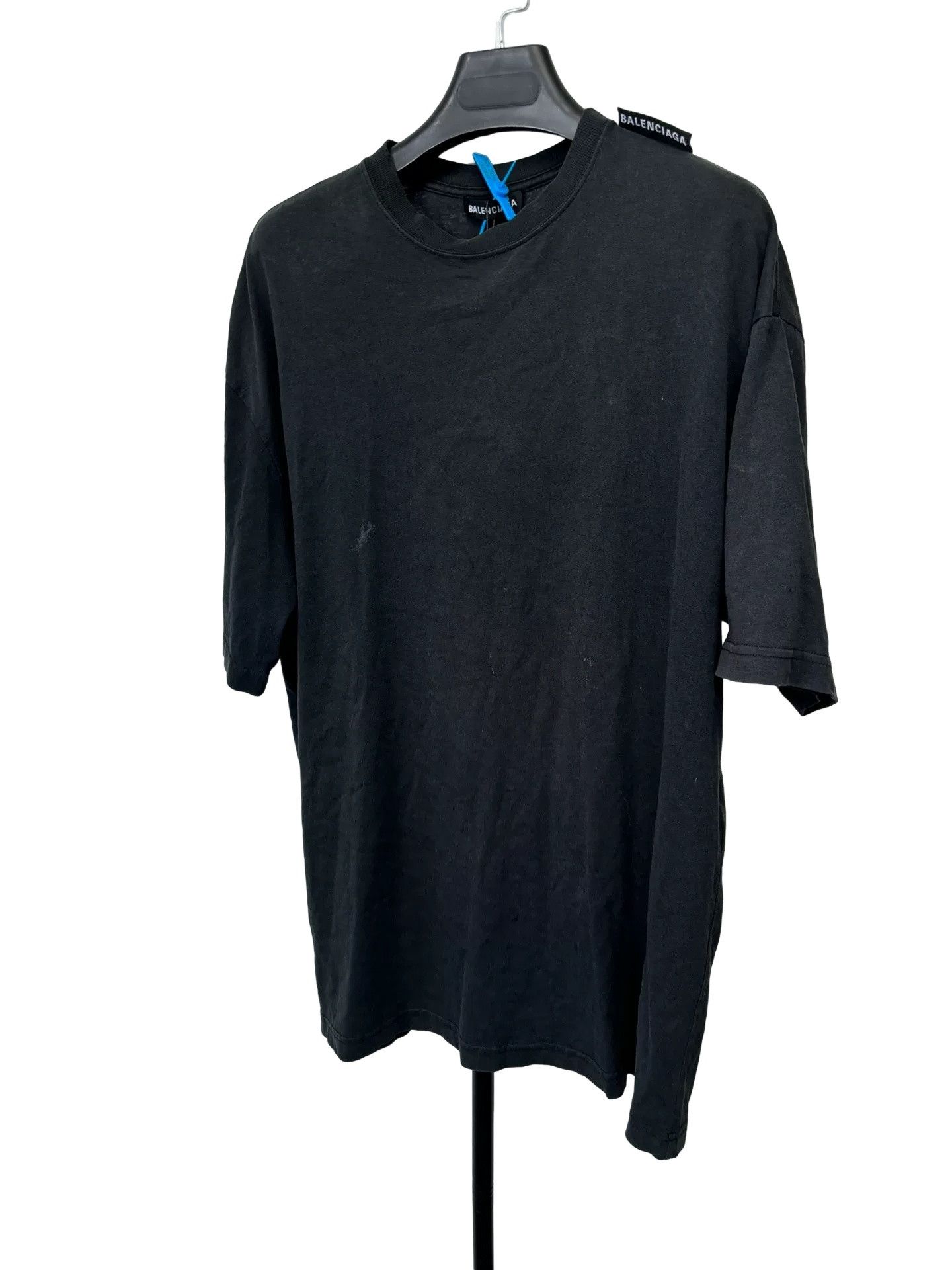 Balenciaga Balenciaga Shoulder Logo T-Shirt XS Size US XS / EU 42 / 0 - 1 Thumbnail