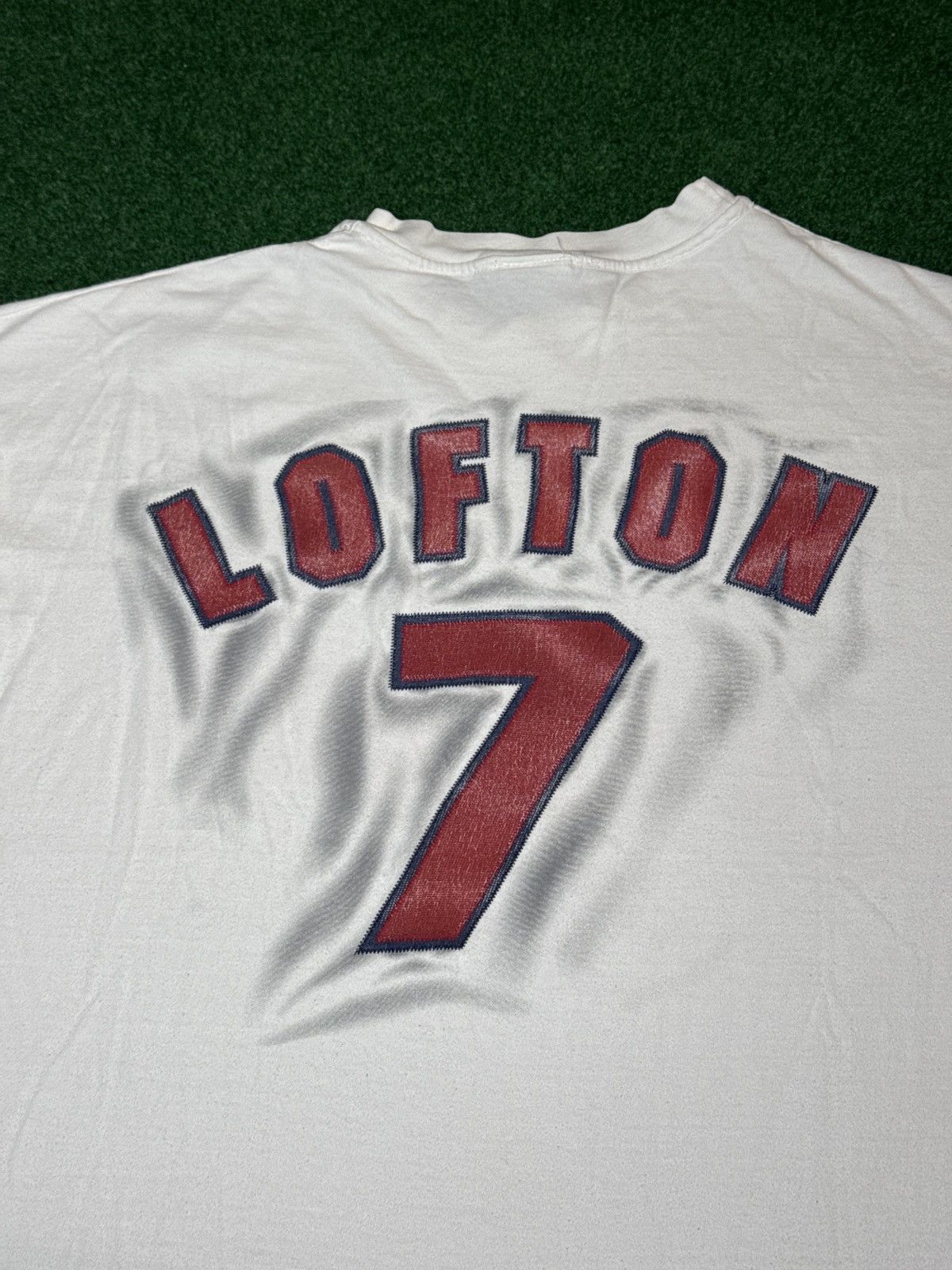 Starter Cleveland Indians Kenny Lofton 90s Starter T Shirt XXL MLB Size US XL / EU 56 / 4 - 5 Thumbnail