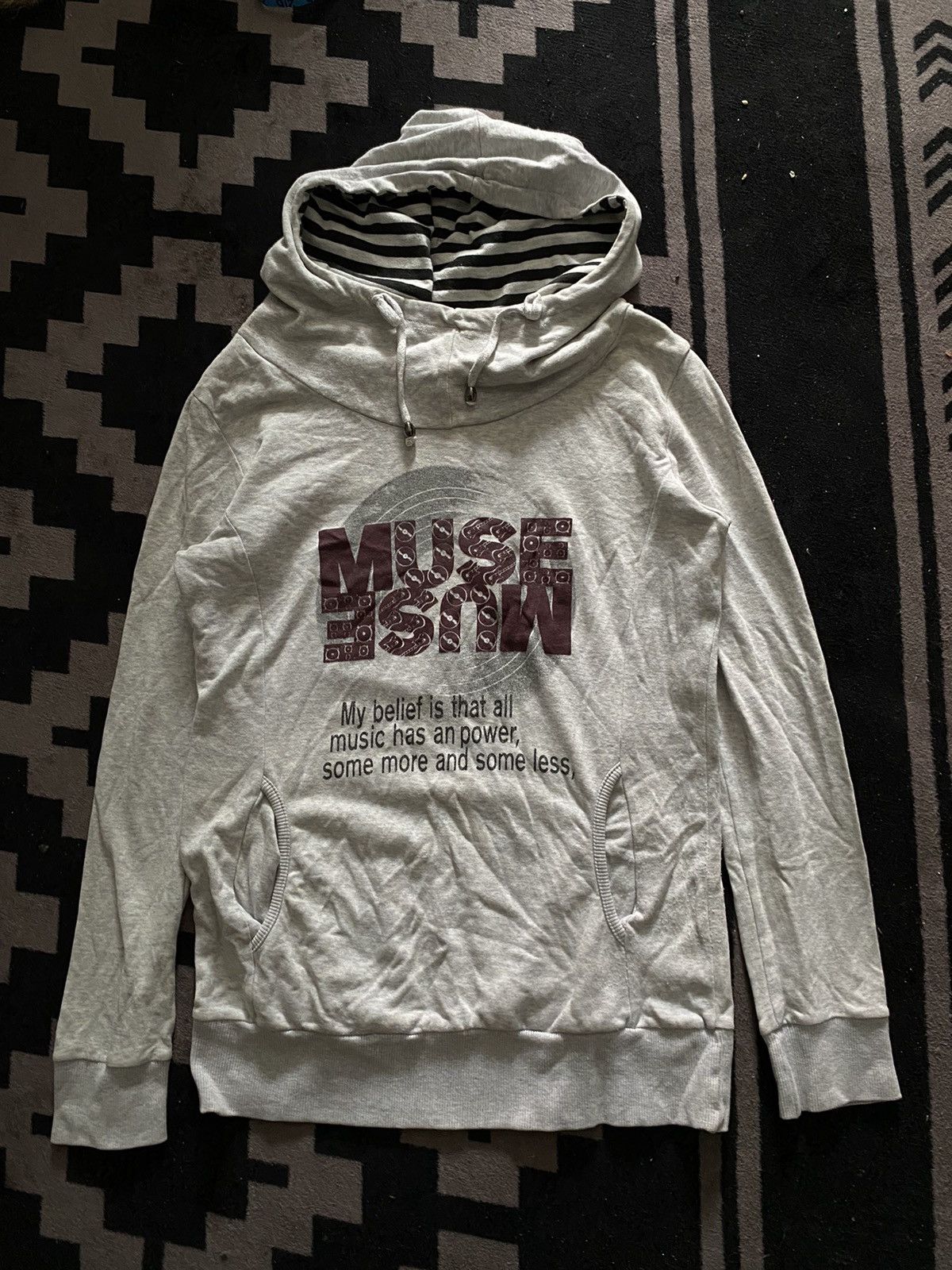 If Six Was Nine × Japanese Brand × Le Grande Bleu (L.G.B.) Vintage litmus bono muse hoodie Size US M / EU 48-50 / 2 - 1 Thumbnail