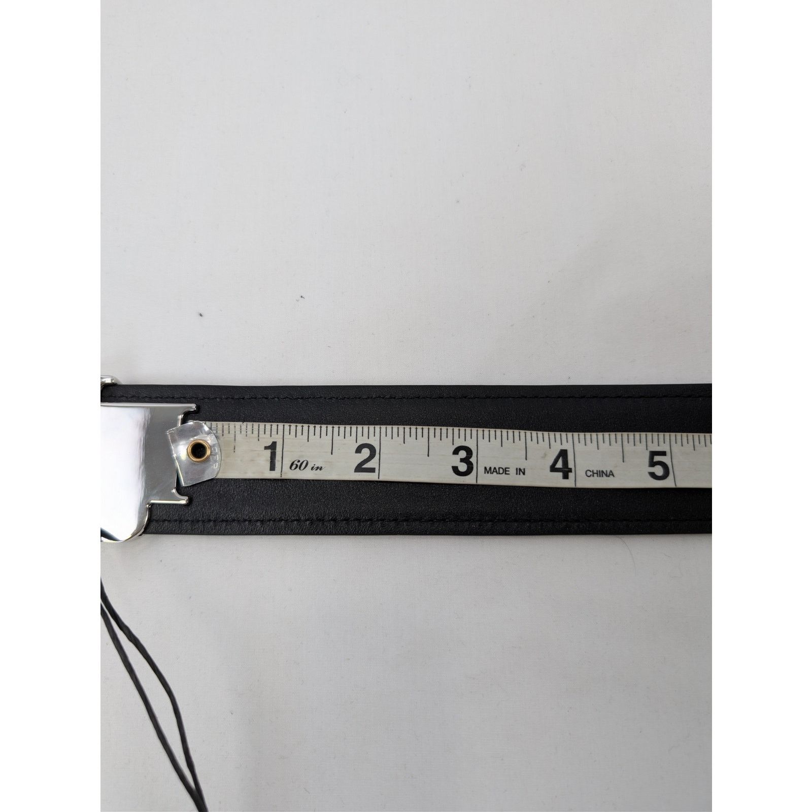 Amiri o1rshd1 Size: 85cm / 4cm Amiri Staggered Belt in Black Size 34 - 13 Thumbnail