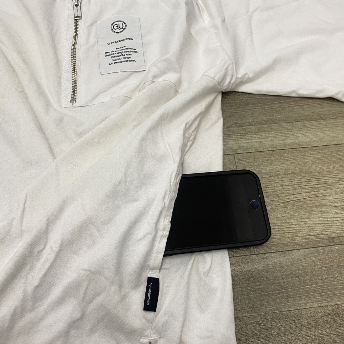 GU × Japanese Brand × Undercover Undercover x Gu Oversize Zip Pocket T-shirt Size US L / EU 52-54 / 3 - 4 Thumbnail