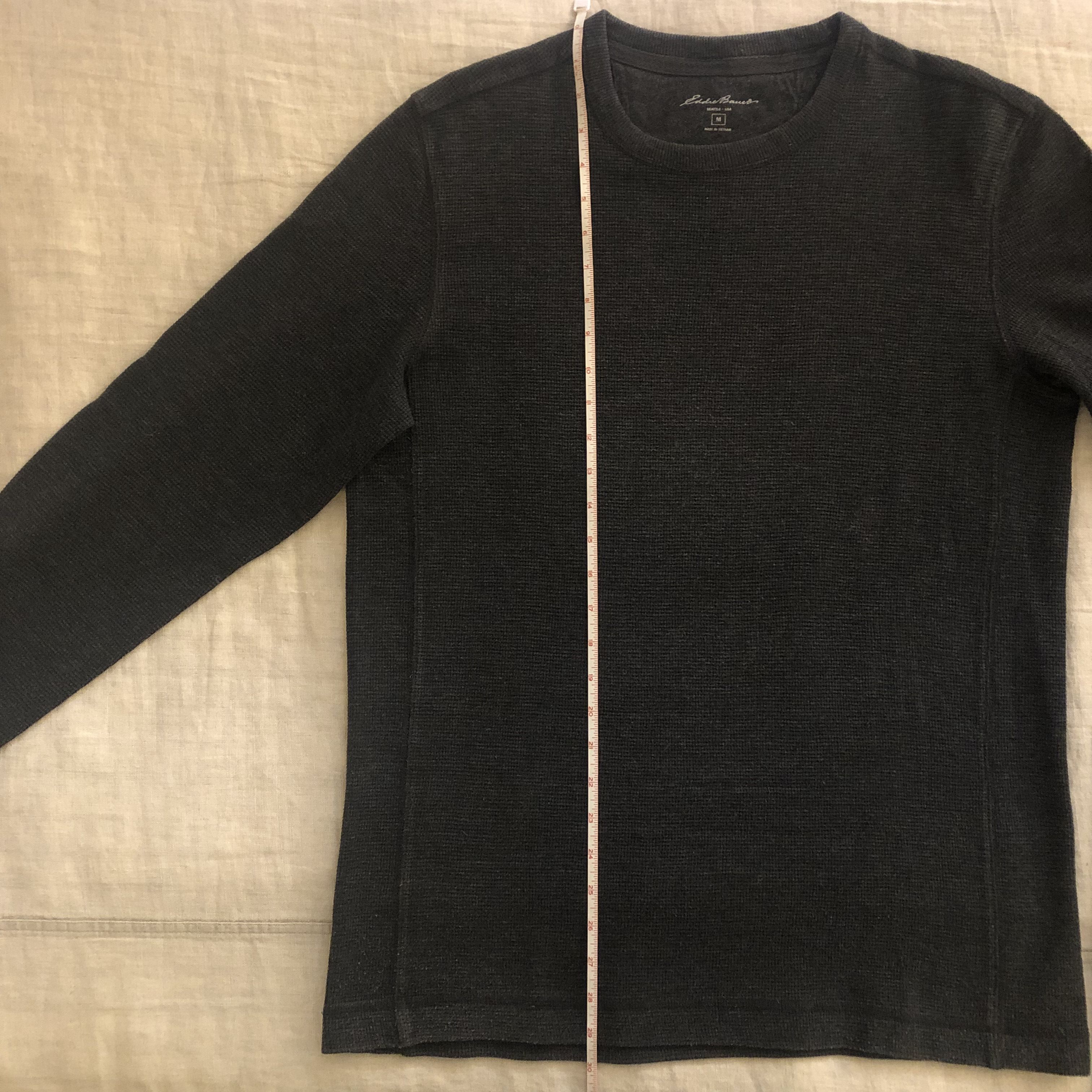 Eddie Bauer Eddie Bauer Charcoal Thermal Crewneck Size US M / EU 48-50 / 2 - 6 Thumbnail