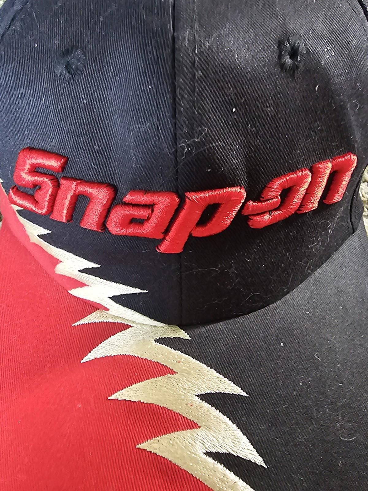 Swingster SnapOn Tools Shockwave Sharktooth Snapback Hat Swingster VTG Size ONE SIZE - 3 Thumbnail