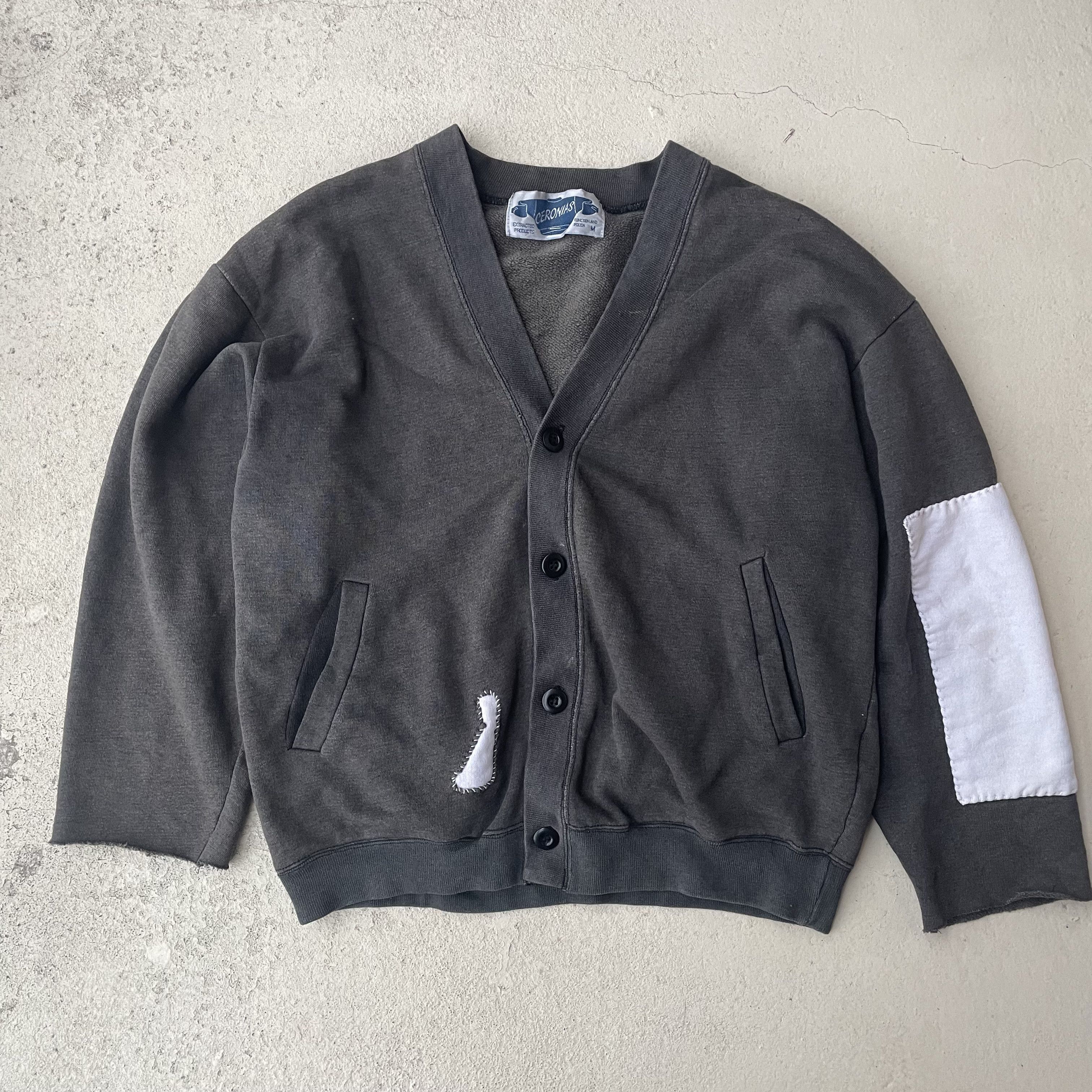 Japanese Brand 00s Japanese Boro Patchwork Cardigan Size US M / EU 48-50 / 2 - 1 Thumbnail