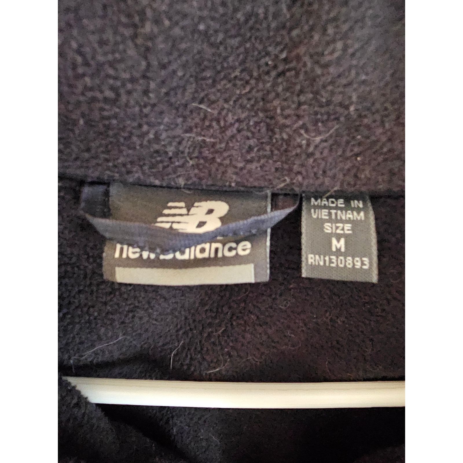 New Balance New Balance Black Men's M Zip-Up Sweatshirt/Jacket - 130893 Size US M / EU 48-50 / 2 - 3 Thumbnail