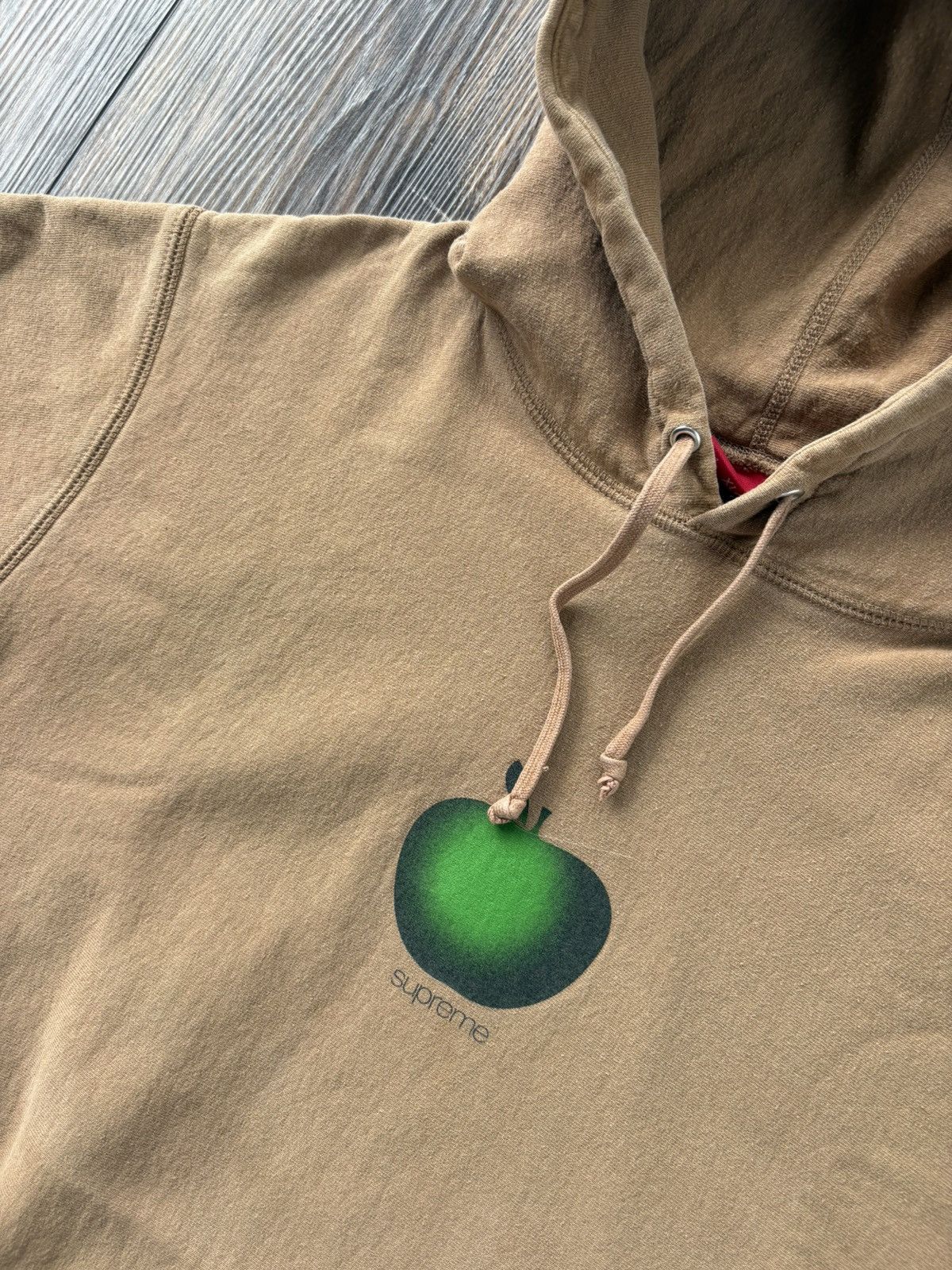 Supreme Supreme Apple Hoodie SS19 Brown Size US XL / EU 56 / 4 - 3 Thumbnail
