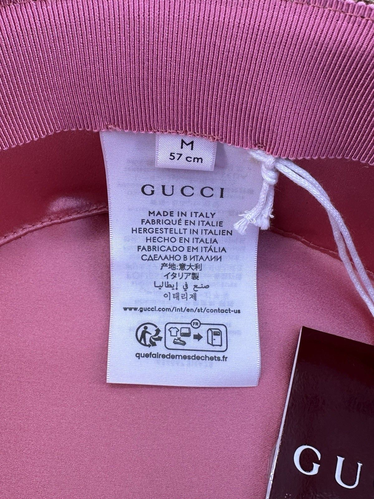 Gucci New Gucci Hat Woman's Size-M-57cm gold Size ONE SIZE - 10 Thumbnail