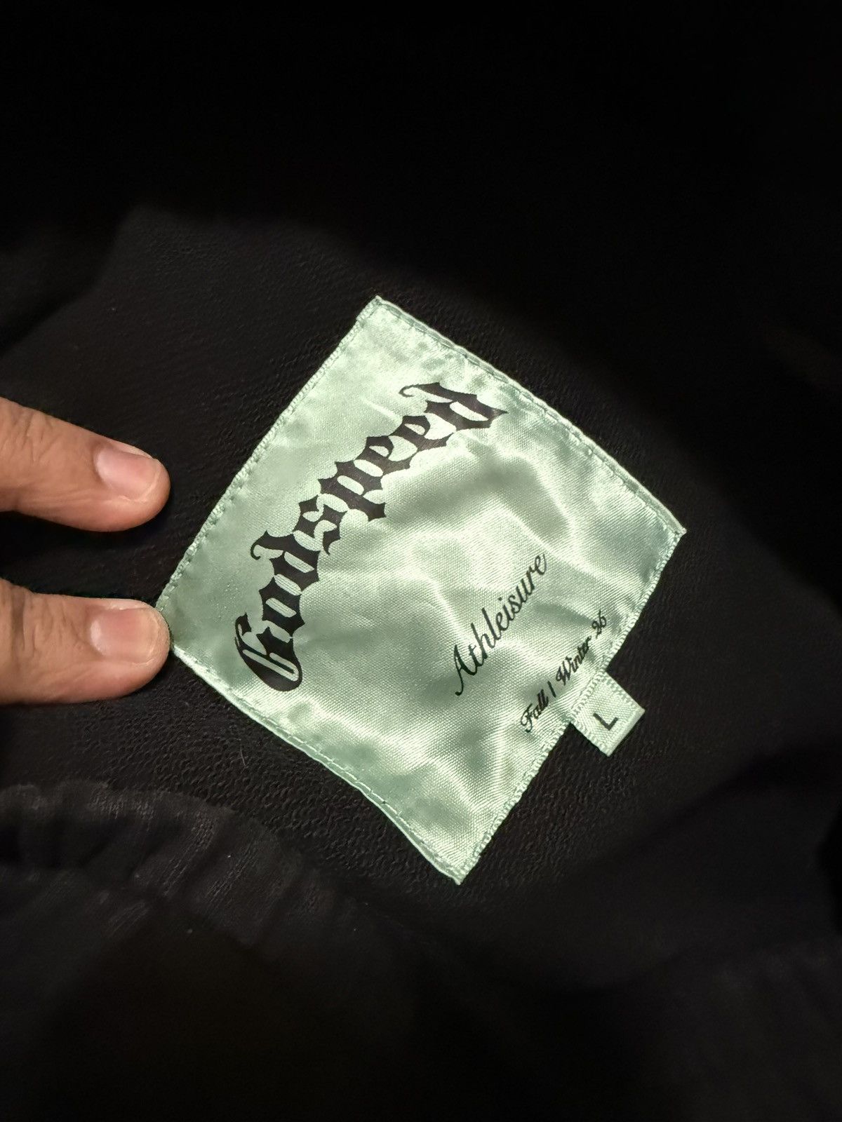 Godspeed GodSpeed Black Sweat Track Suit Size Large Size US L / EU 52-54 / 3 - 22 Thumbnail