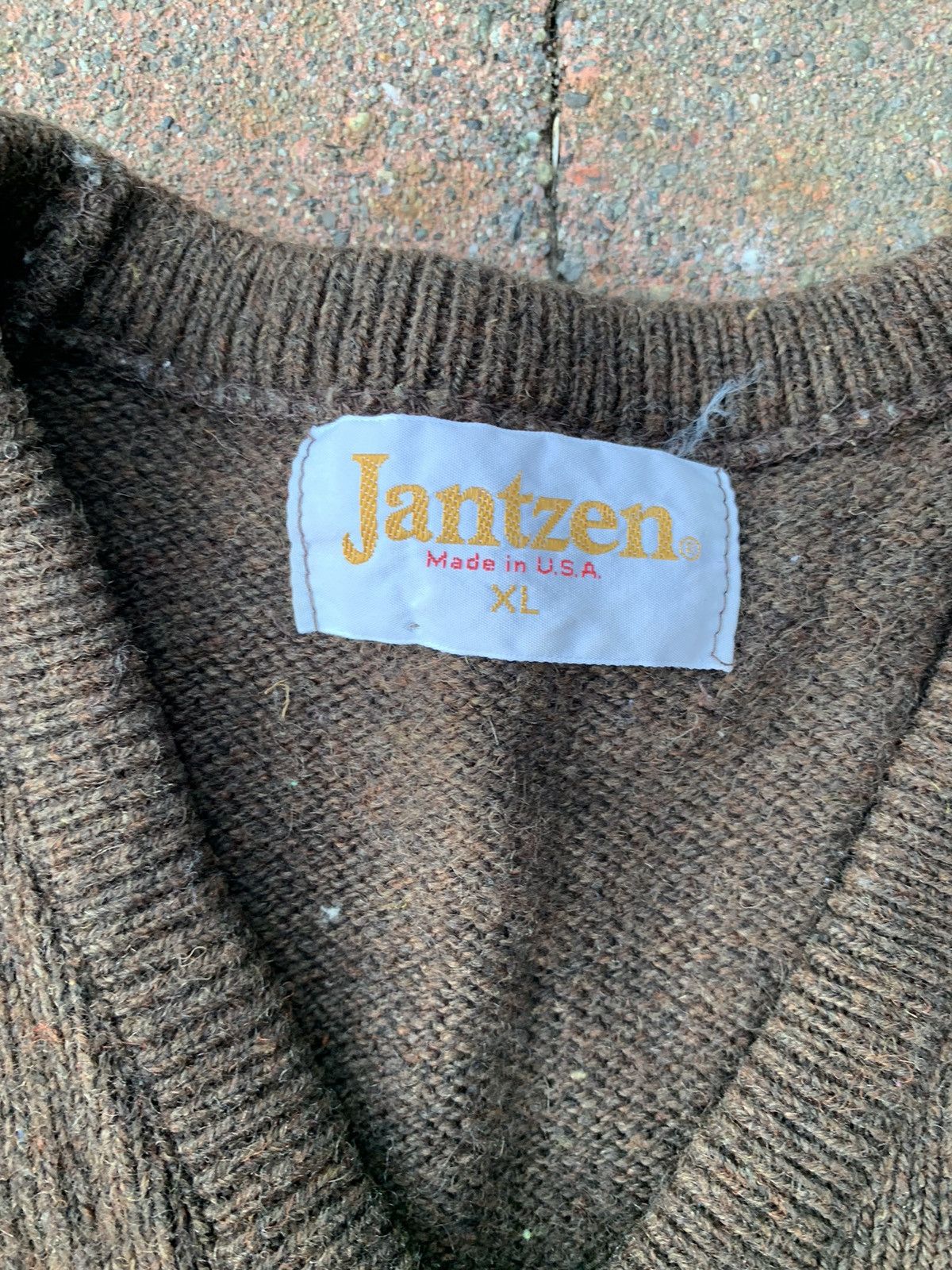 Jantzen × Vintage Vintage Jantzen wool vest Size US XL / EU 56 / 4 - 2 Thumbnail