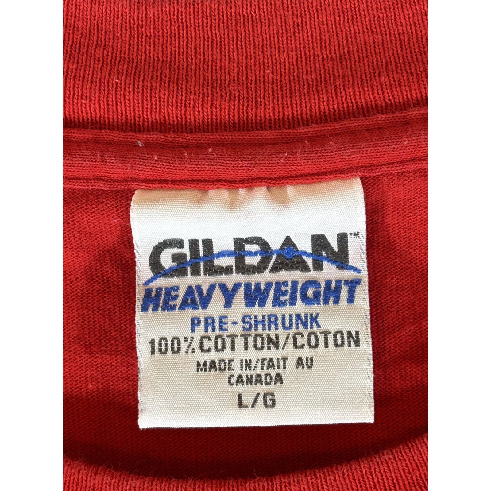 Gildan VINTAGE Coca Cola Shirt Mens Large Short Sleeve Graphic Promo Tee 90s Size US L / EU 52-54 / 3 - 7 Thumbnail