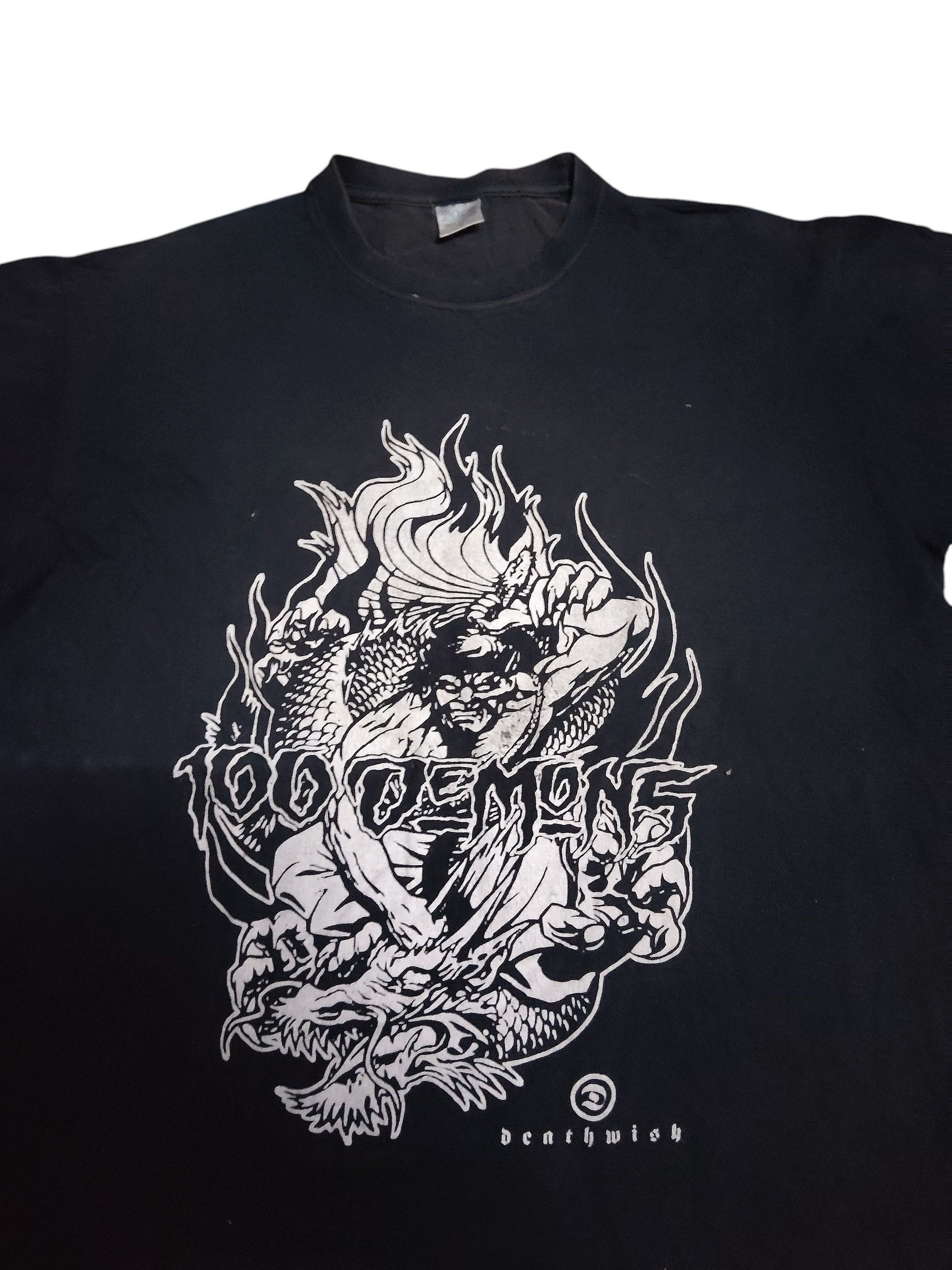 Band Tees Vintage DEATHWISH rock band promo t shirt Size US M / EU 48-50 / 2 - 2 Thumbnail