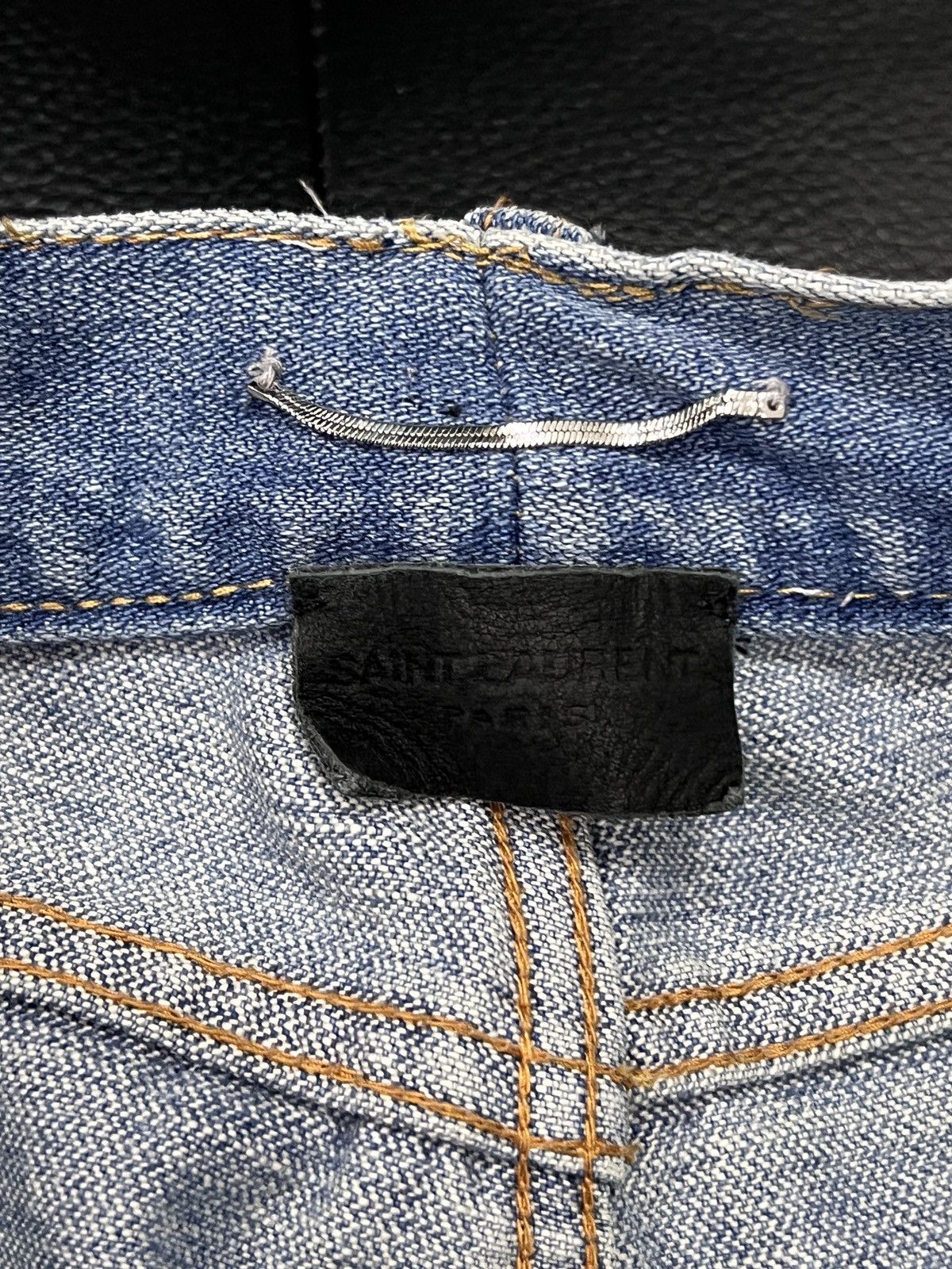 Saint Laurent Paris Saint Laurent 2022 Washed Denim Jeans Size US 33 - 11 Thumbnail