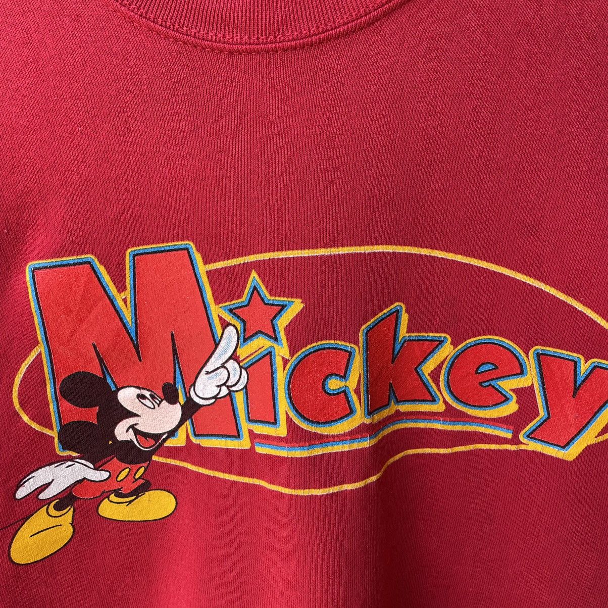 Disney × Mickey Mouse × Vintage 🔥Vintage 90s Mickey Mouse Disney Big Image Sweatshirts Size US M / EU 48-50 / 2 - 6 Thumbnail