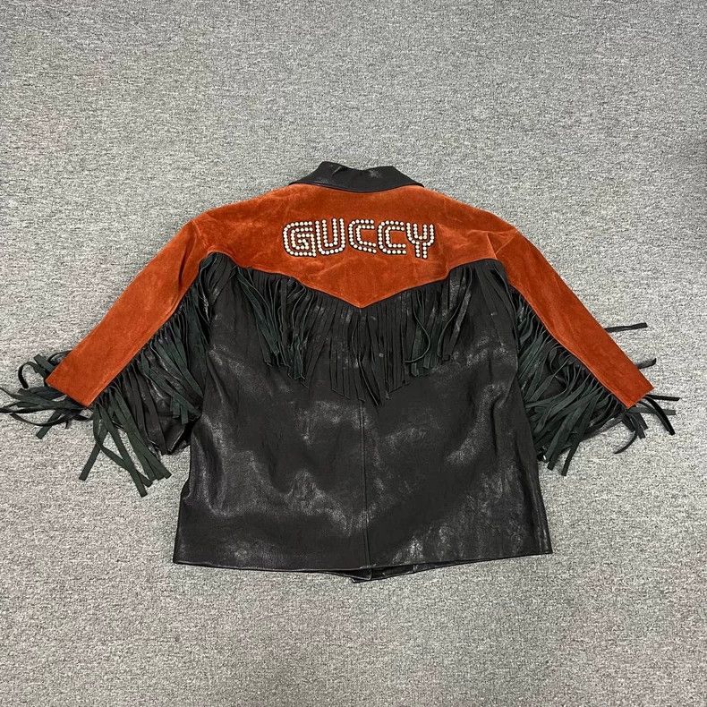 Gucci Gucci Show style tassel riveted locomotive leather jacket 2 Size US XS / EU 42 / 0 - 1 Thumbnail
