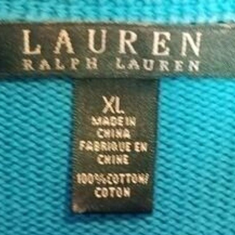 Lauren Ralph Lauren Lauren Ralph Lauren Womens Pullover Sweater XL Toggle Cotton Size XL / US 12-14 / IT 48-50 - 6 Thumbnail
