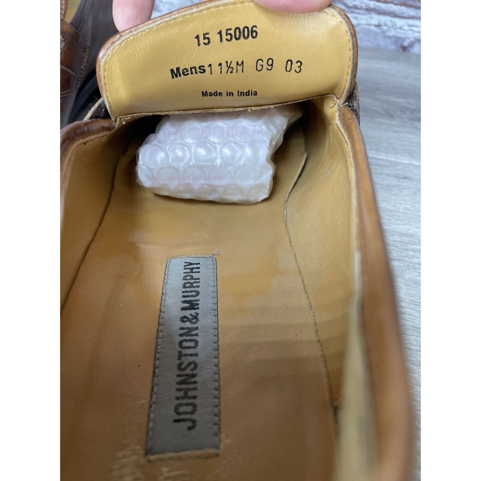 Johnston & Murphy Johnston & Murphy Brown Leather Tassel Loafers Dress Shoes M Size US 11.5 / EU 44-45 - 9 Thumbnail