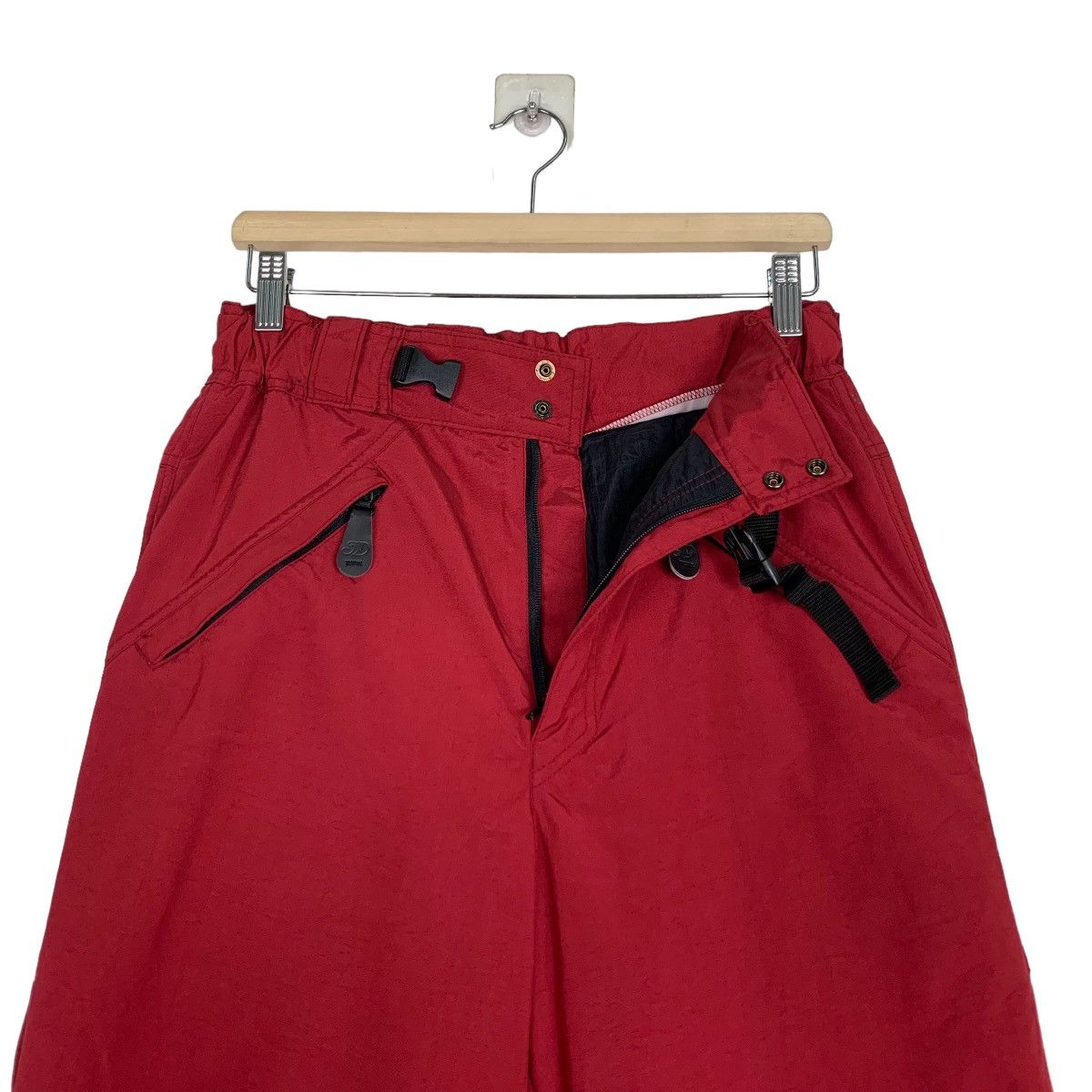 Japanese Brand NAKED Snow Board Wear Embroidery Logo Red Ski Pant #1002-C45 Size US 28 / EU 44 - 9 Thumbnail