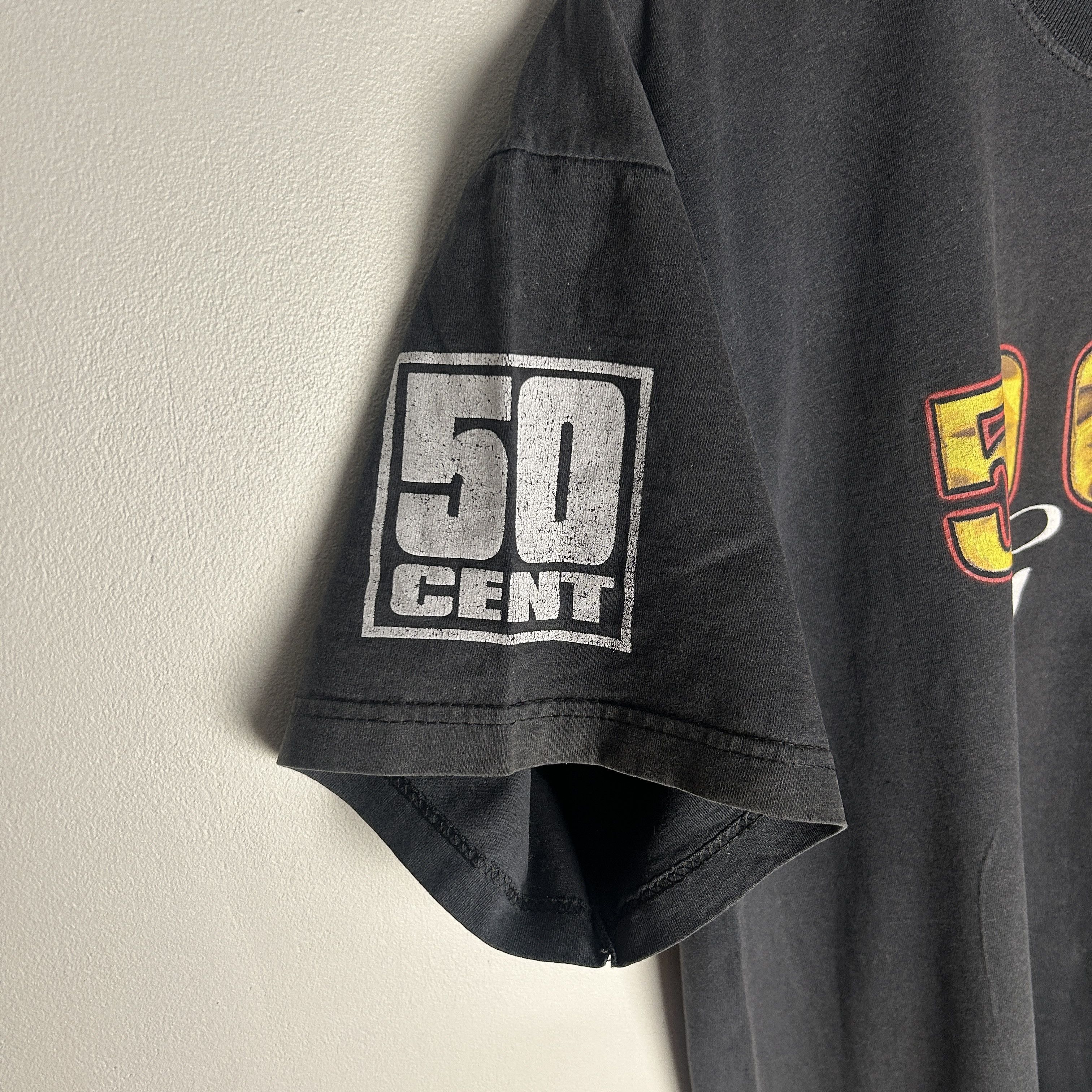 Rap Tees Vintage 50 Cent G Unit Band T-shirt Size US XL / EU 56 / 4 - 5 Thumbnail